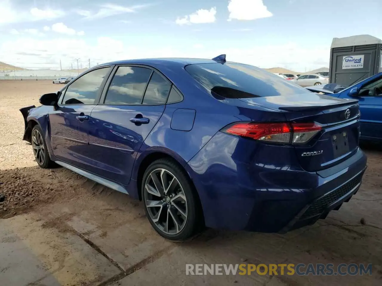 2 Photograph of a damaged car 5YFM4RCE5LP042028 TOYOTA COROLLA 2020