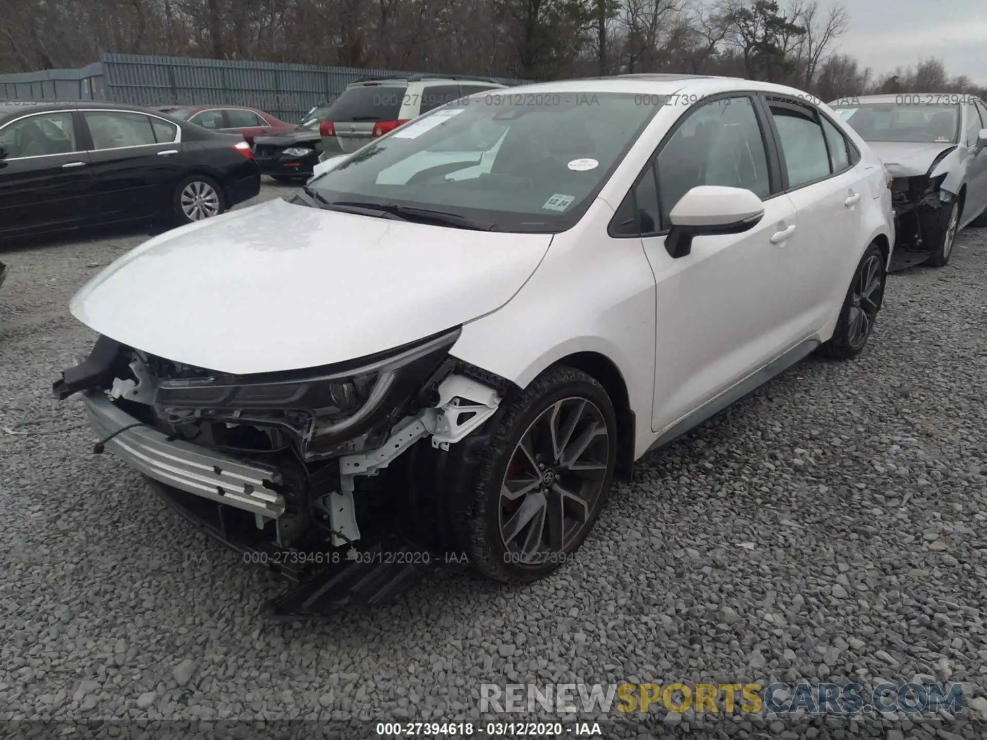 2 Photograph of a damaged car 5YFP4RCE0LP026543 TOYOTA COROLLA 2020