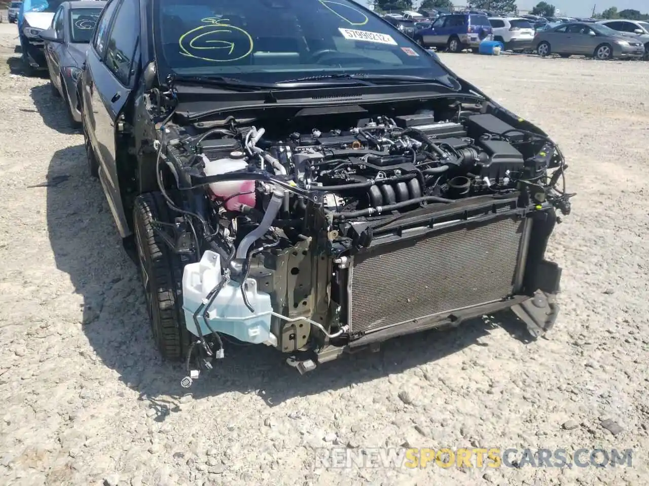 9 Photograph of a damaged car 5YFP4RCE0LP028423 TOYOTA COROLLA 2020