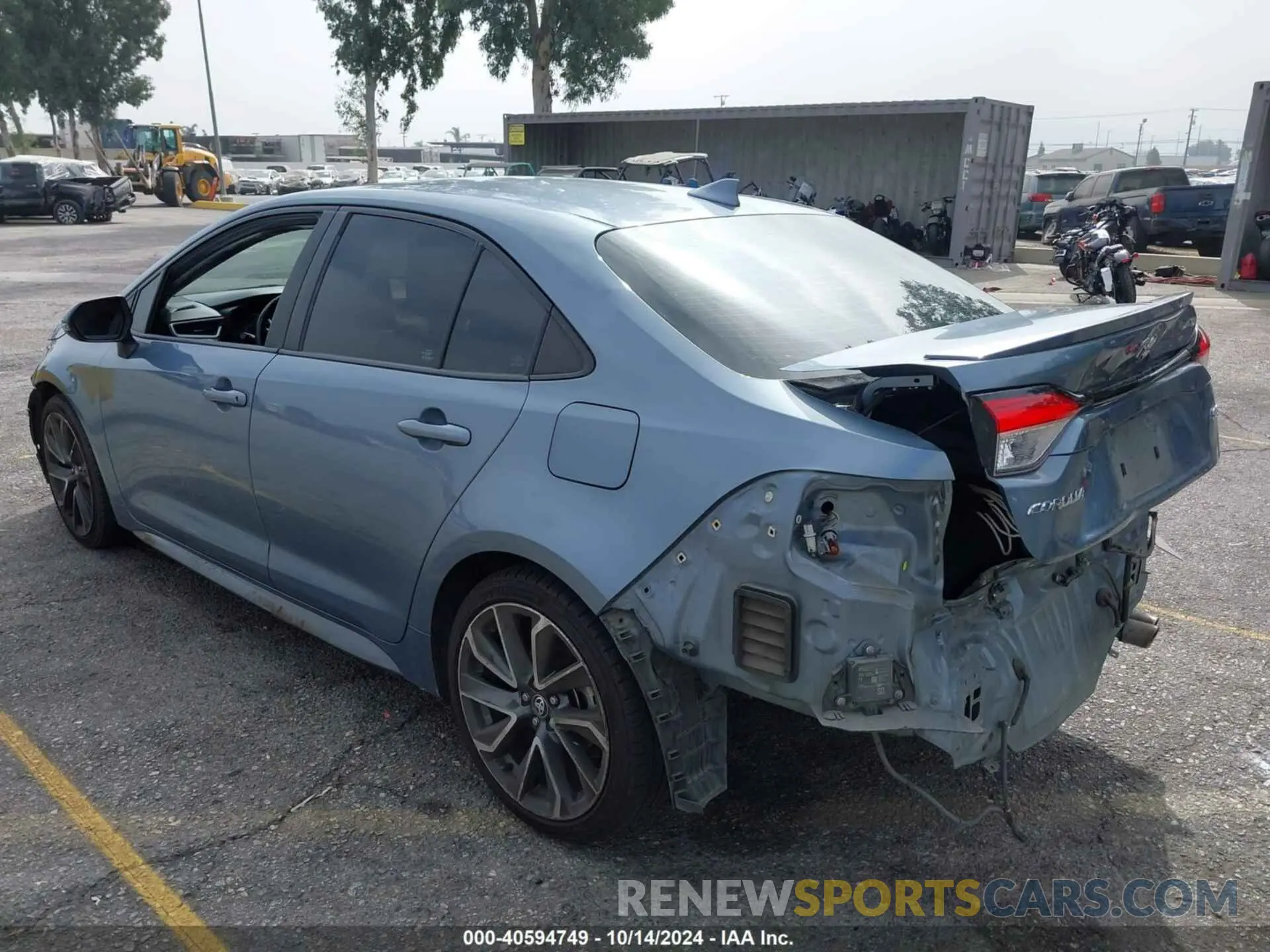 3 Photograph of a damaged car 5YFP4RCE0LP029507 TOYOTA COROLLA 2020
