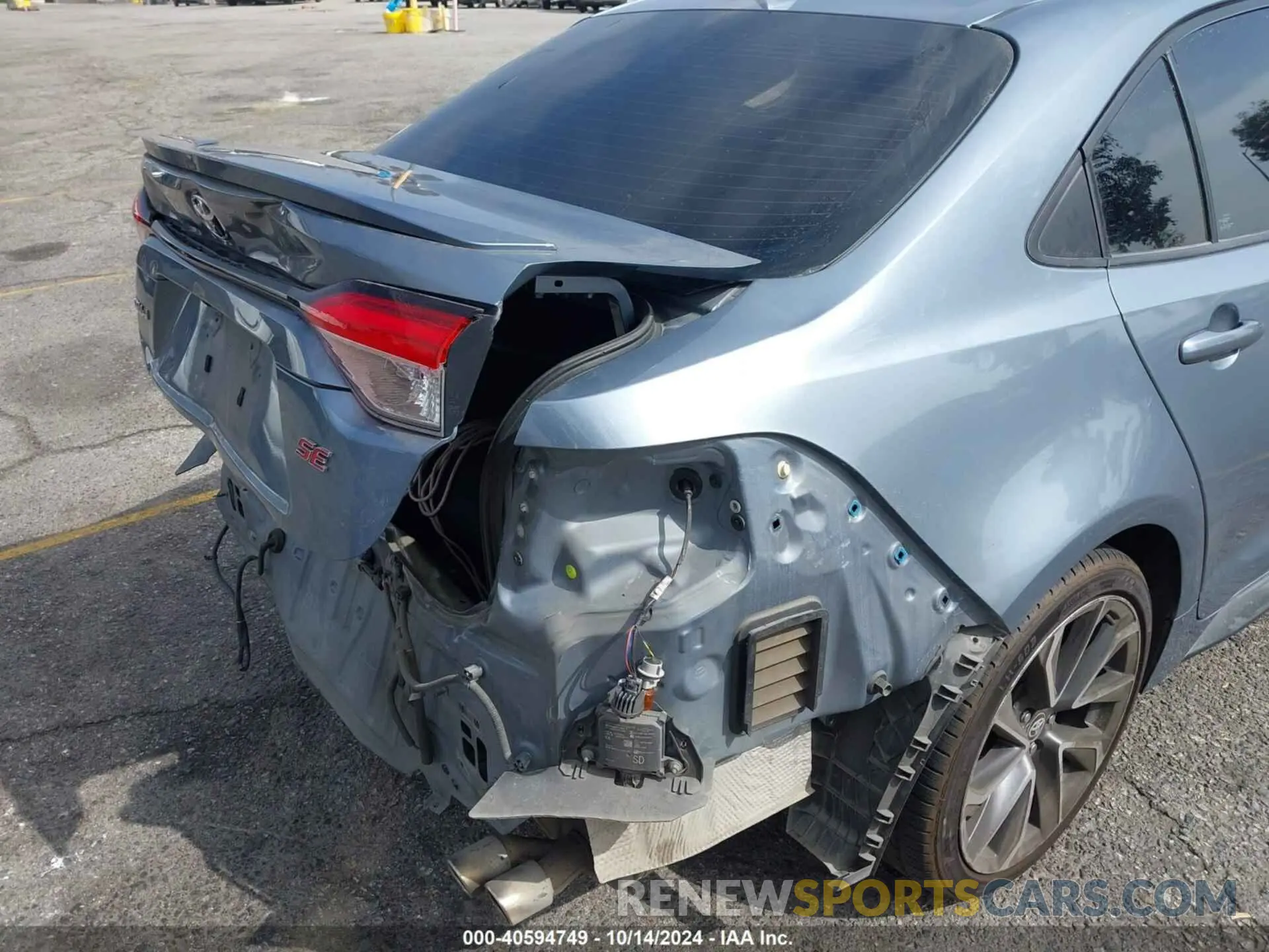 6 Photograph of a damaged car 5YFP4RCE0LP029507 TOYOTA COROLLA 2020
