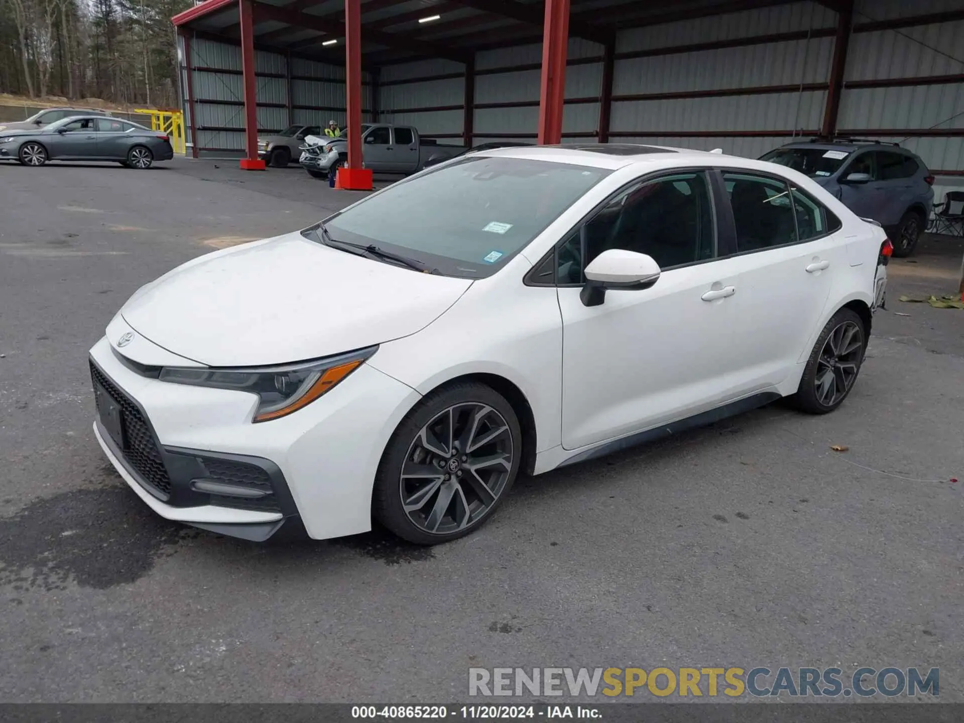 2 Photograph of a damaged car 5YFP4RCE1LP001523 TOYOTA COROLLA 2020