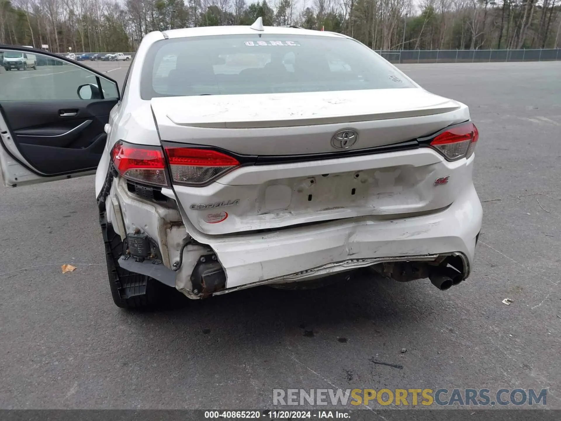 6 Photograph of a damaged car 5YFP4RCE1LP001523 TOYOTA COROLLA 2020