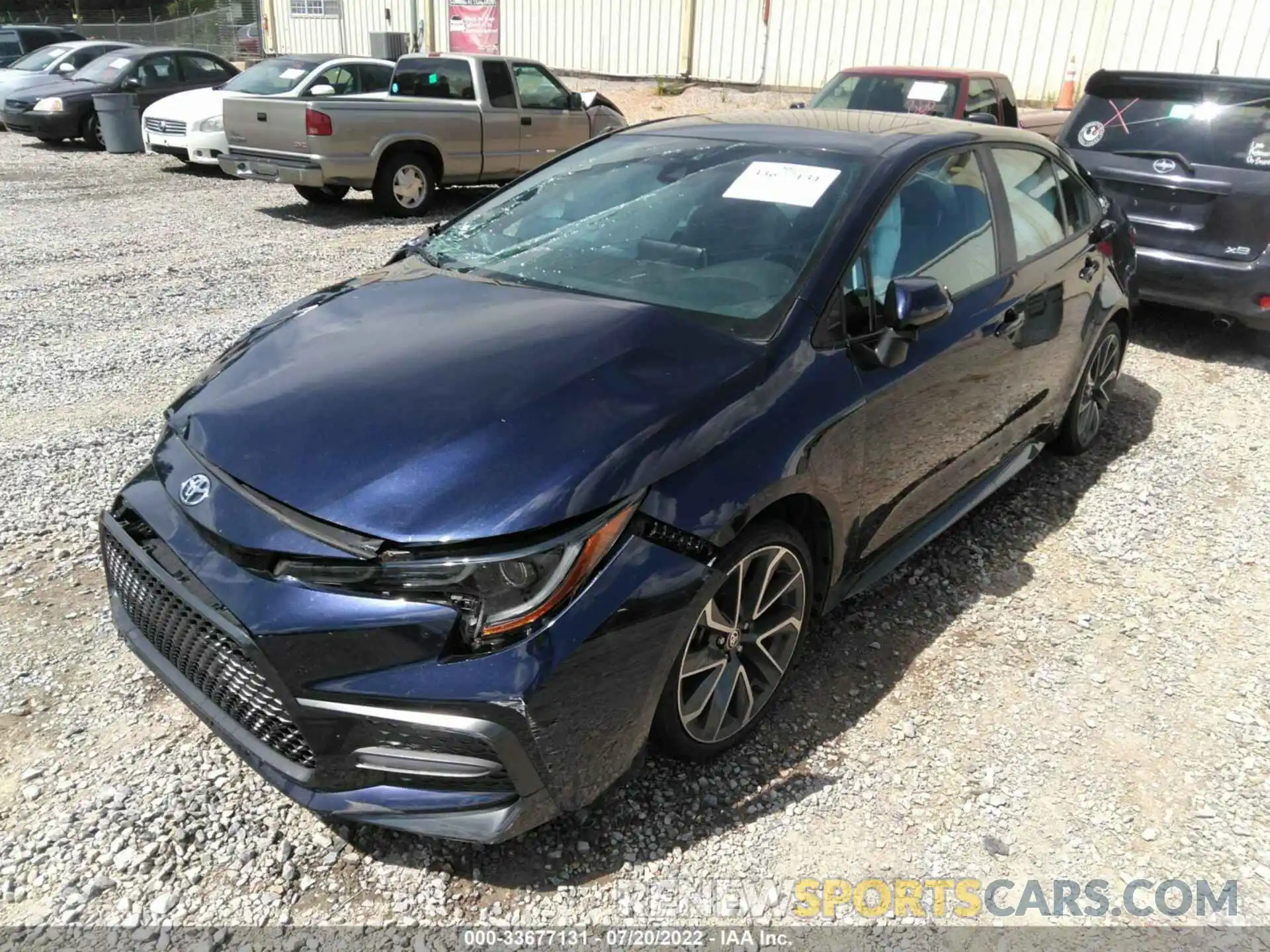 2 Photograph of a damaged car 5YFP4RCE1LP011890 TOYOTA COROLLA 2020