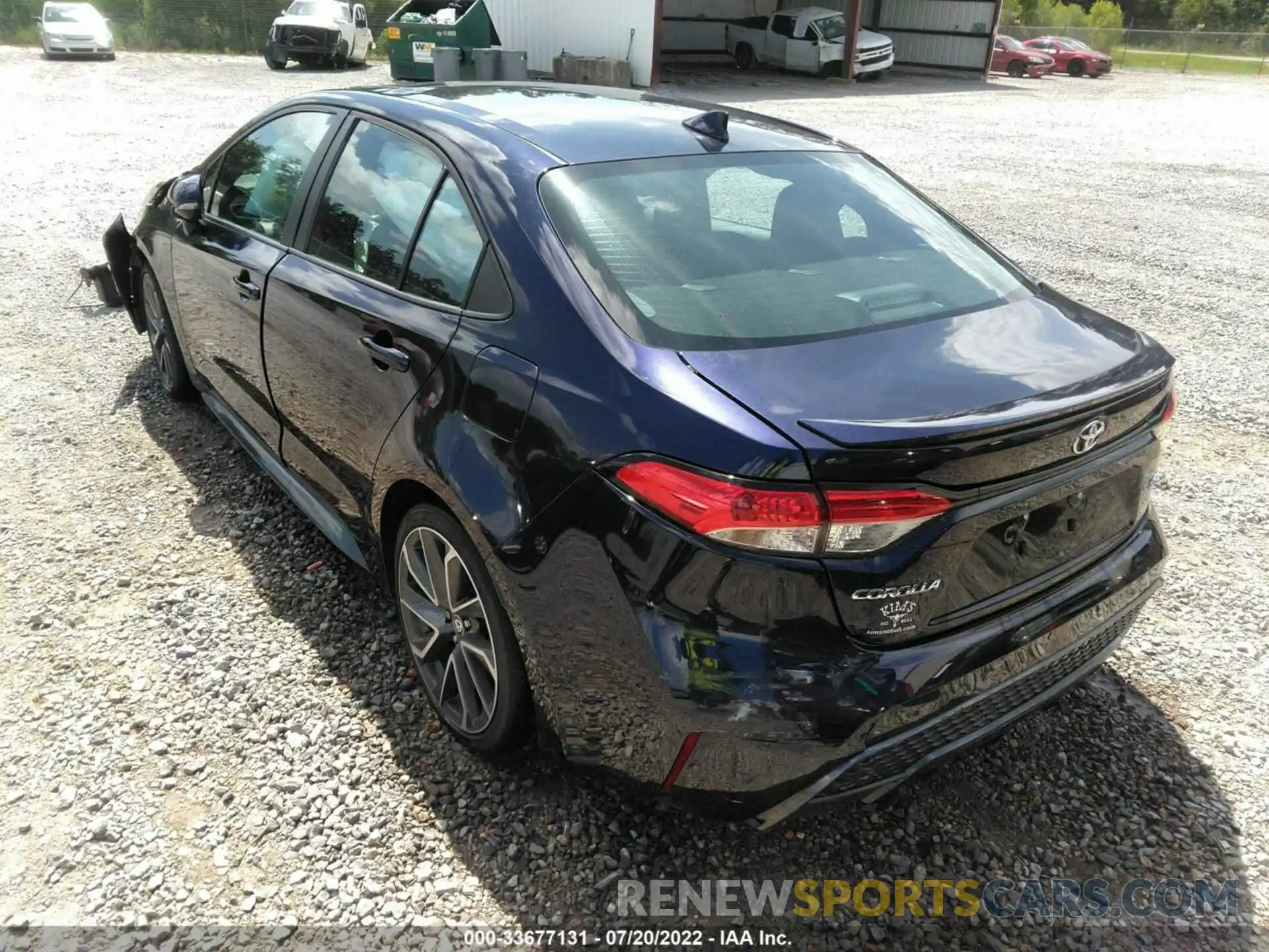 3 Photograph of a damaged car 5YFP4RCE1LP011890 TOYOTA COROLLA 2020