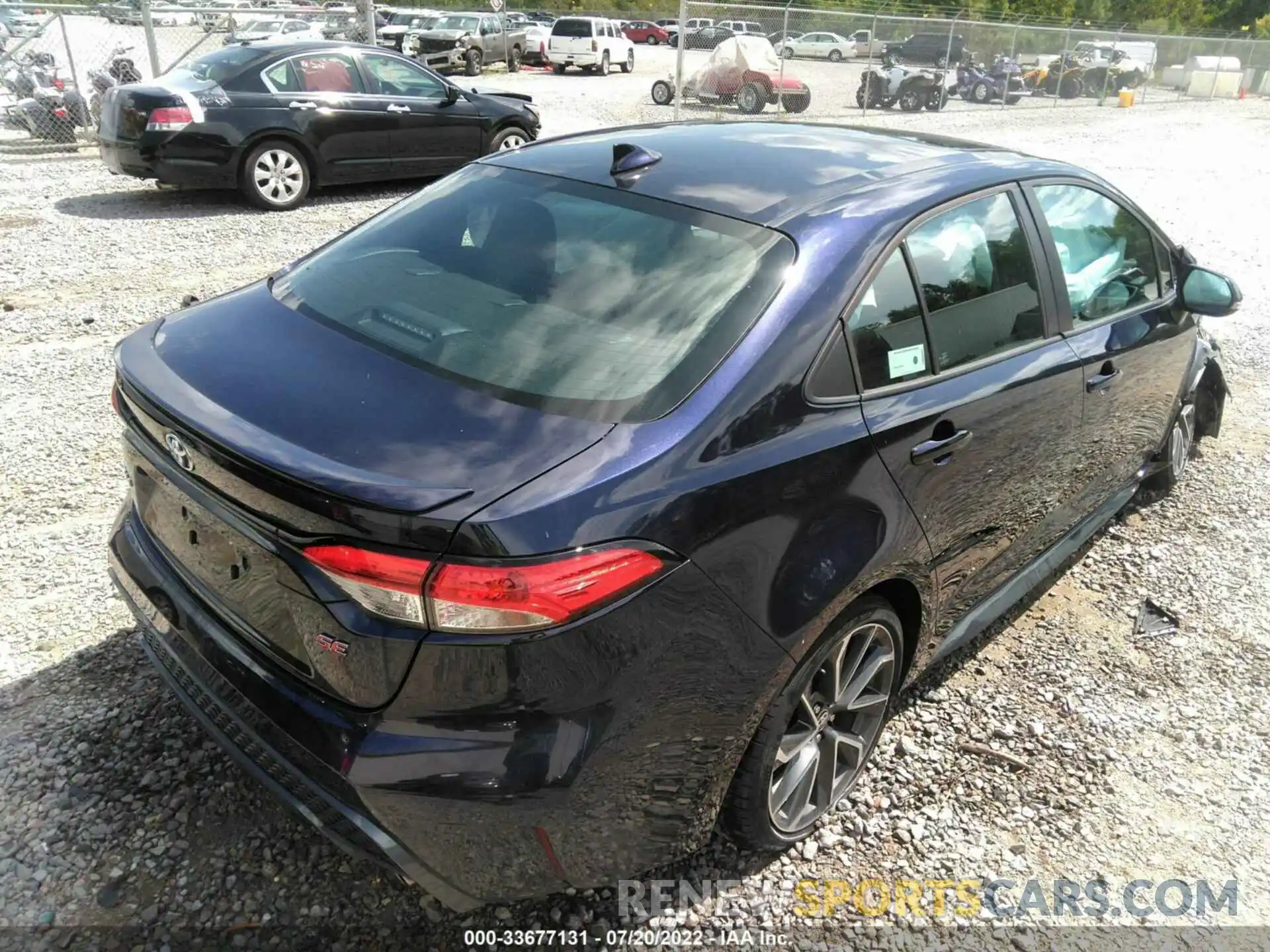 4 Photograph of a damaged car 5YFP4RCE1LP011890 TOYOTA COROLLA 2020