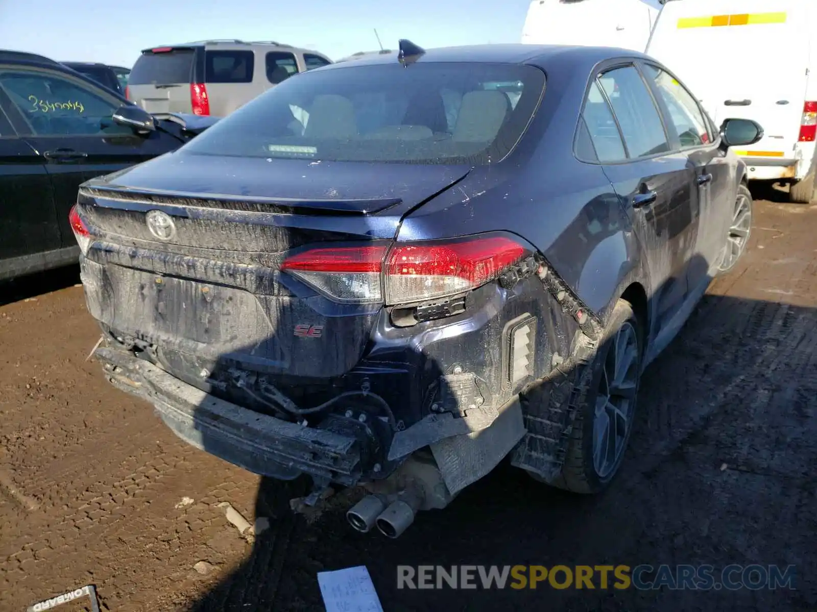 4 Photograph of a damaged car 5YFP4RCE1LP012120 TOYOTA COROLLA 2020