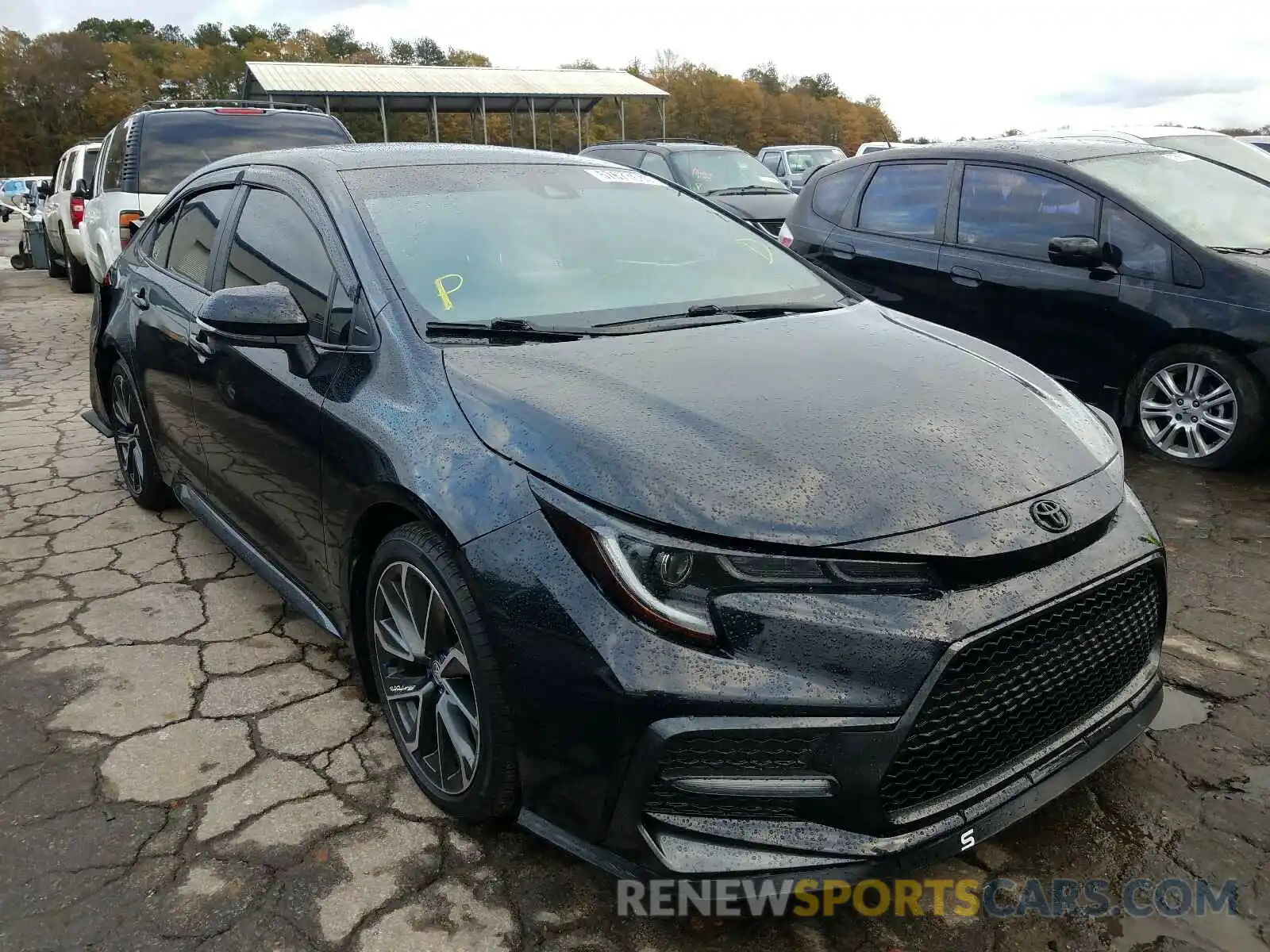 1 Photograph of a damaged car 5YFP4RCE1LP044176 TOYOTA COROLLA 2020