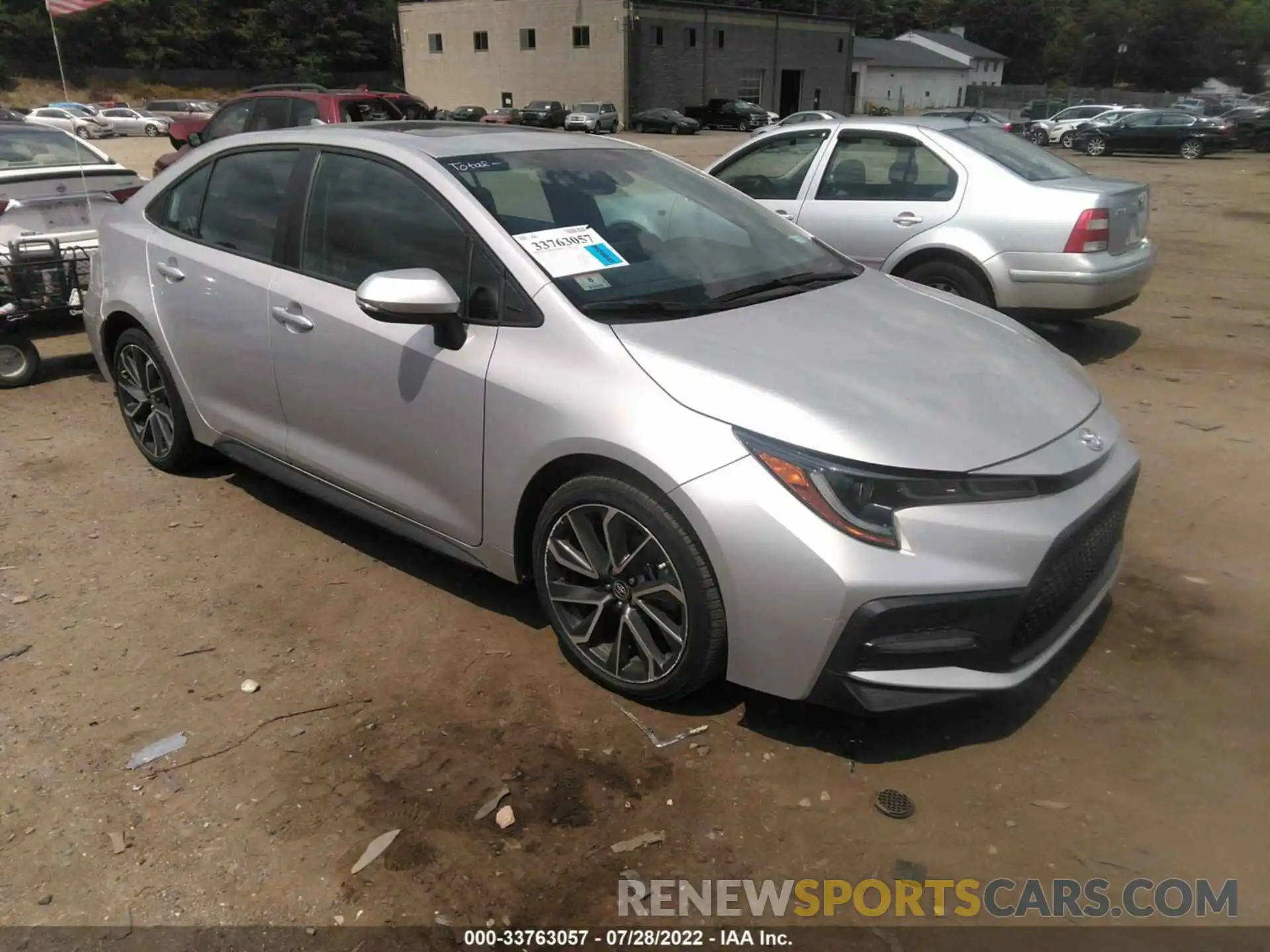 1 Photograph of a damaged car 5YFP4RCE2LP022705 TOYOTA COROLLA 2020