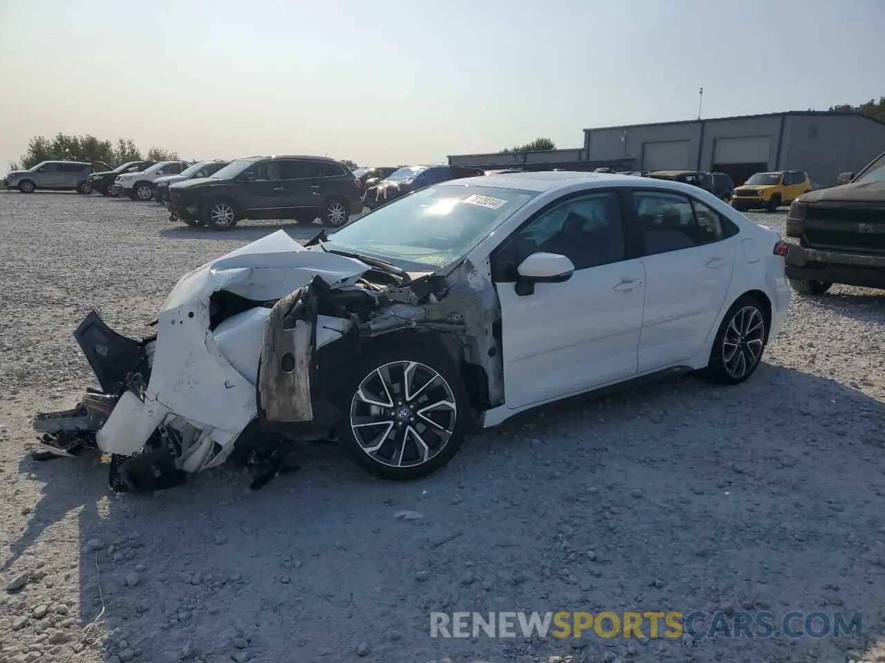 1 Photograph of a damaged car 5YFP4RCE2LP030982 TOYOTA COROLLA 2020