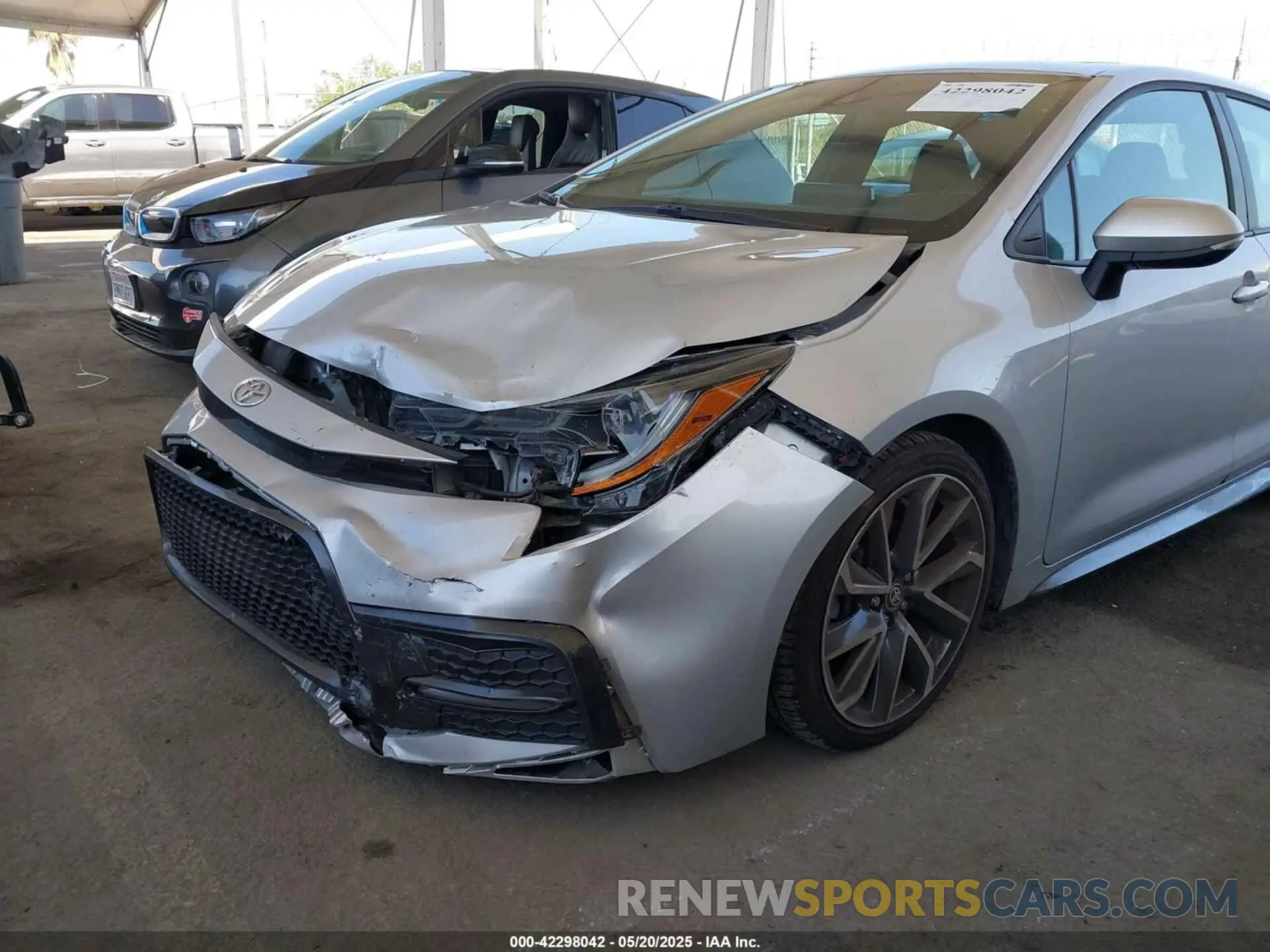 6 Photograph of a damaged car 5YFP4RCE2LP048270 TOYOTA COROLLA 2020
