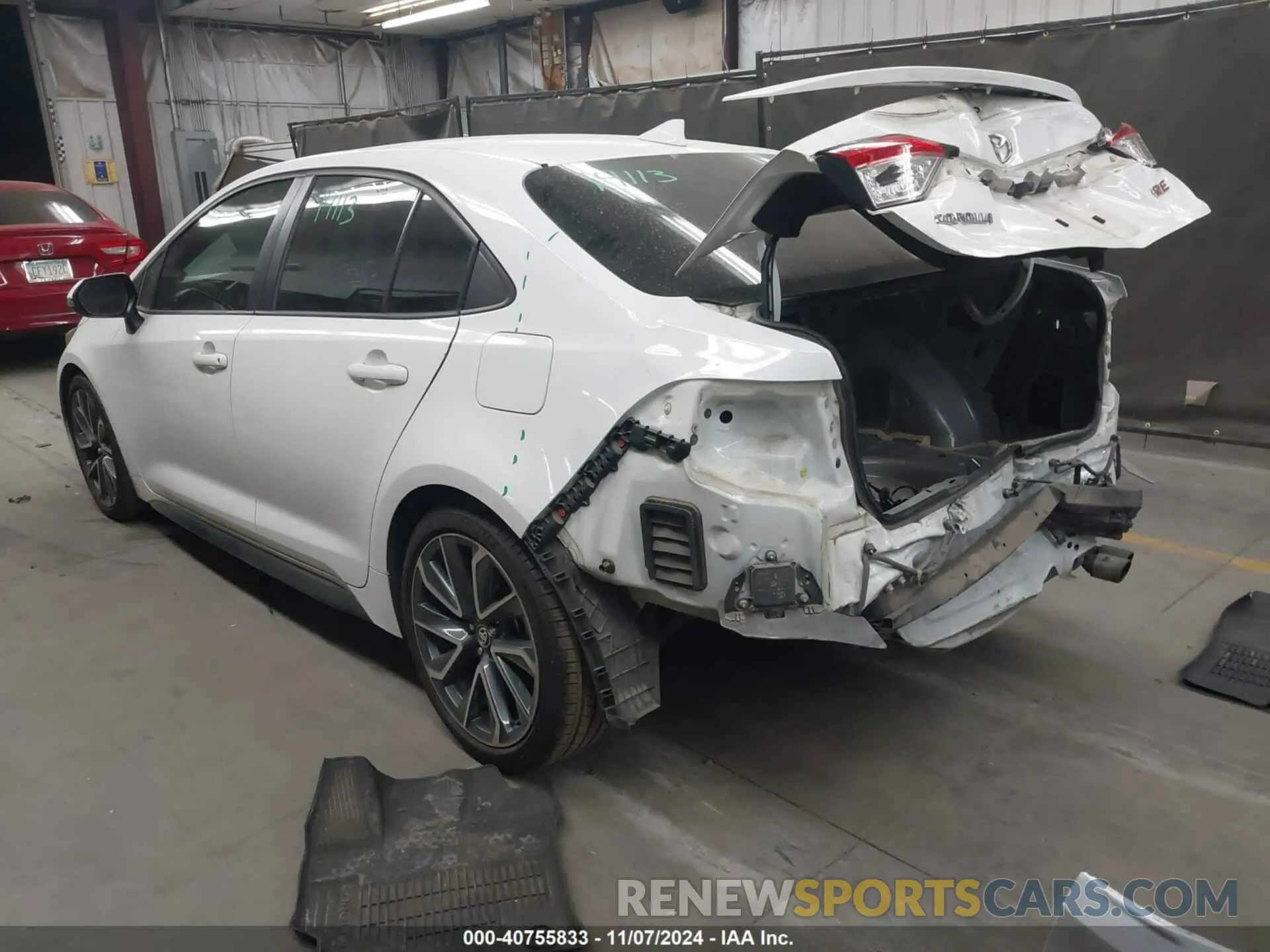 3 Photograph of a damaged car 5YFP4RCE3LP022566 TOYOTA COROLLA 2020