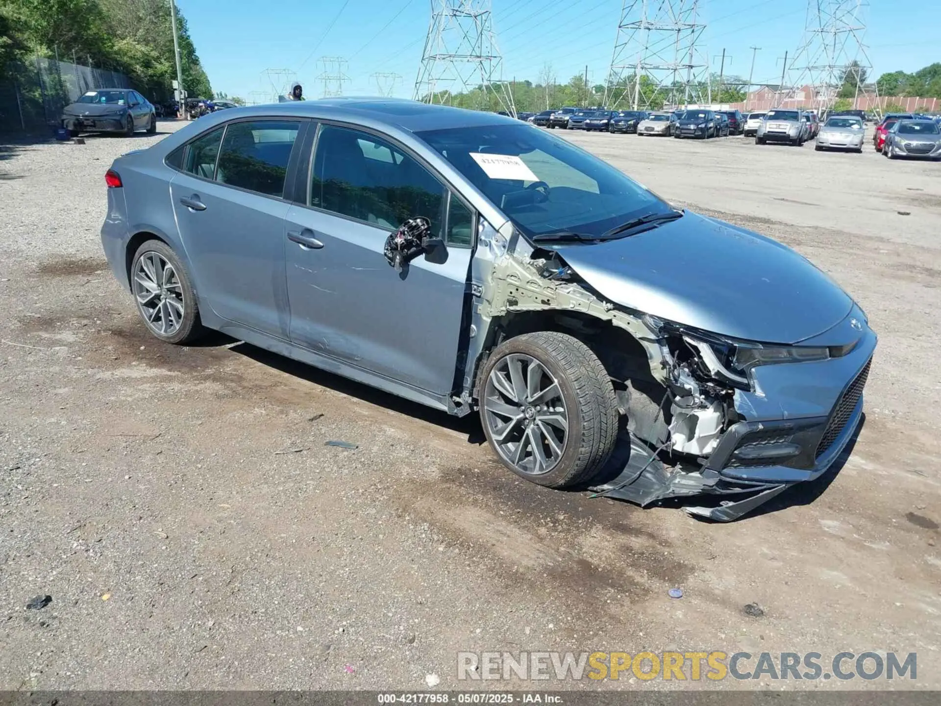 1 Photograph of a damaged car 5YFP4RCE4LP011639 TOYOTA COROLLA 2020
