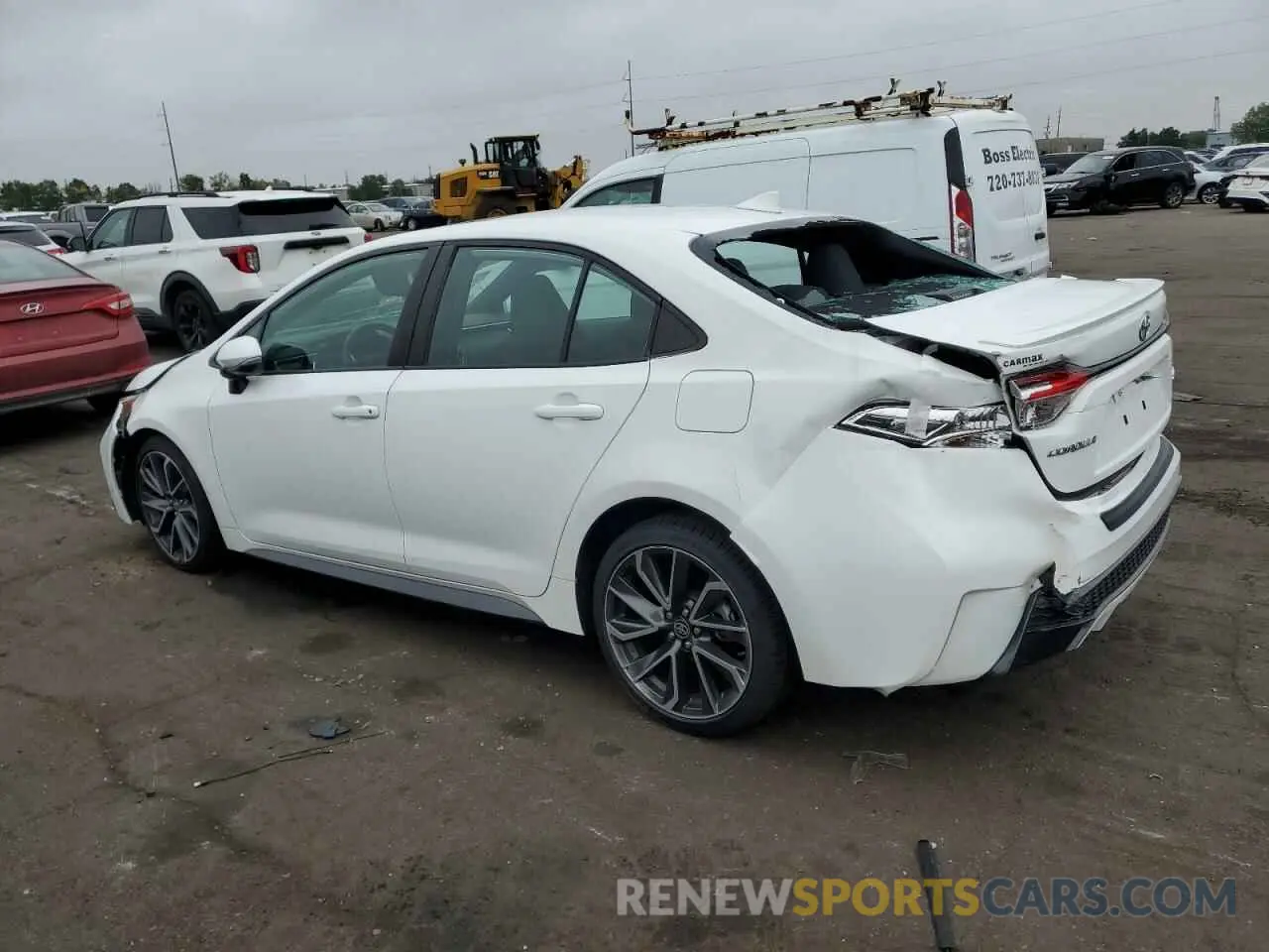 2 Photograph of a damaged car 5YFP4RCE4LP015514 TOYOTA COROLLA 2020