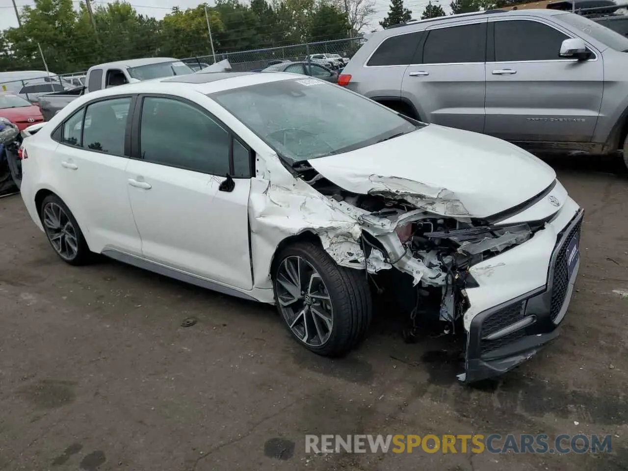4 Photograph of a damaged car 5YFP4RCE4LP015514 TOYOTA COROLLA 2020