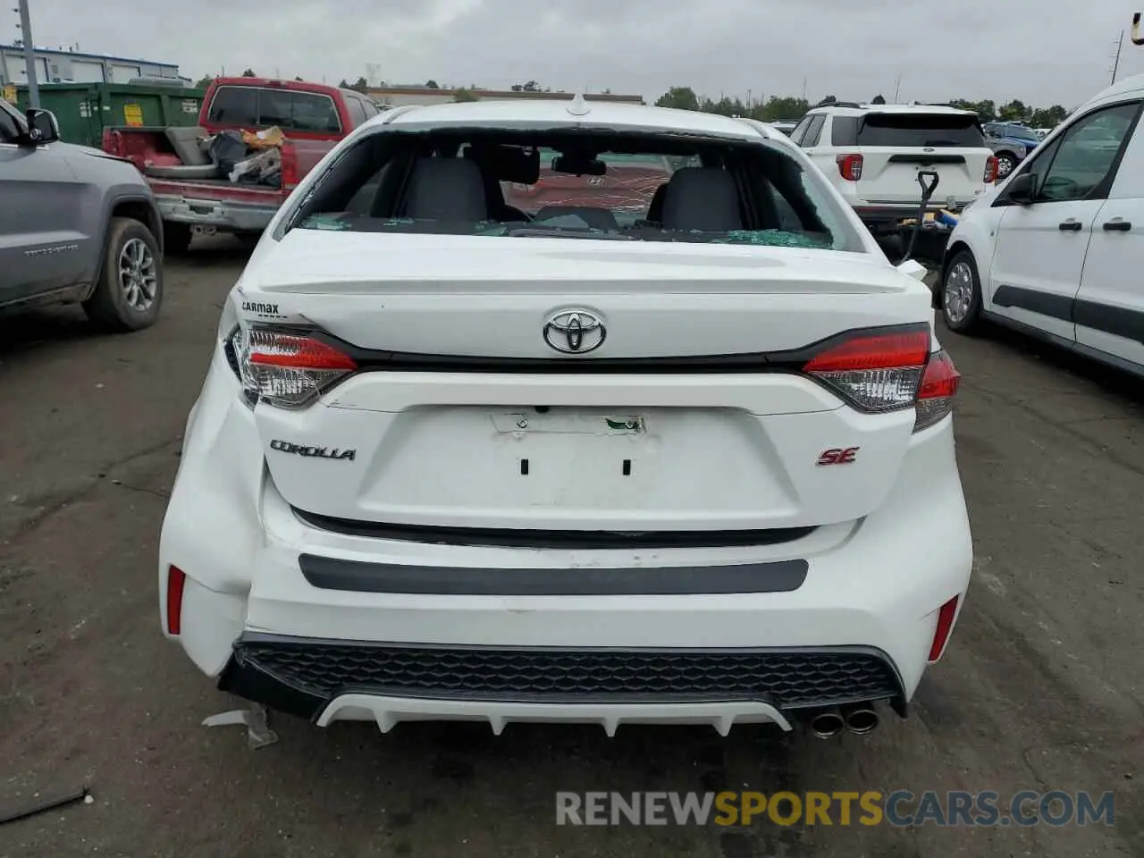 6 Photograph of a damaged car 5YFP4RCE4LP015514 TOYOTA COROLLA 2020