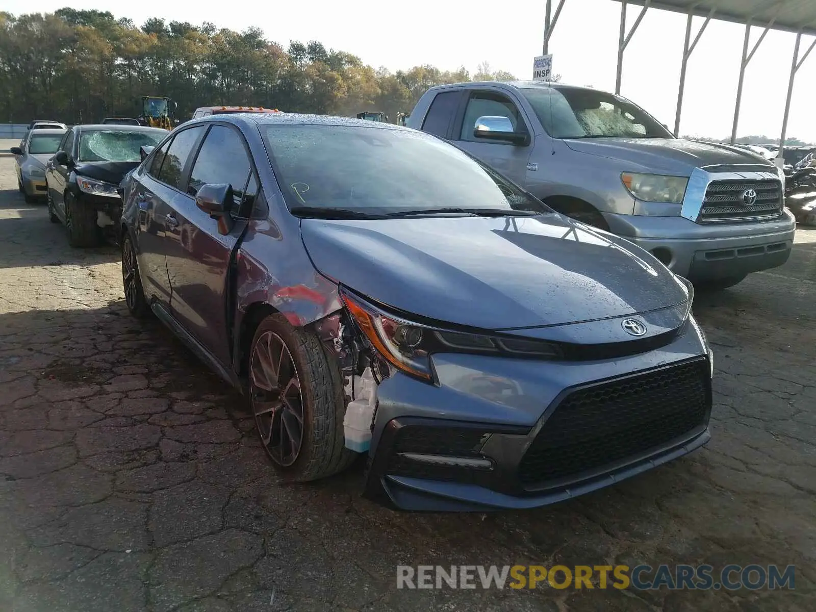 1 Photograph of a damaged car 5YFP4RCE4LP019305 TOYOTA COROLLA 2020