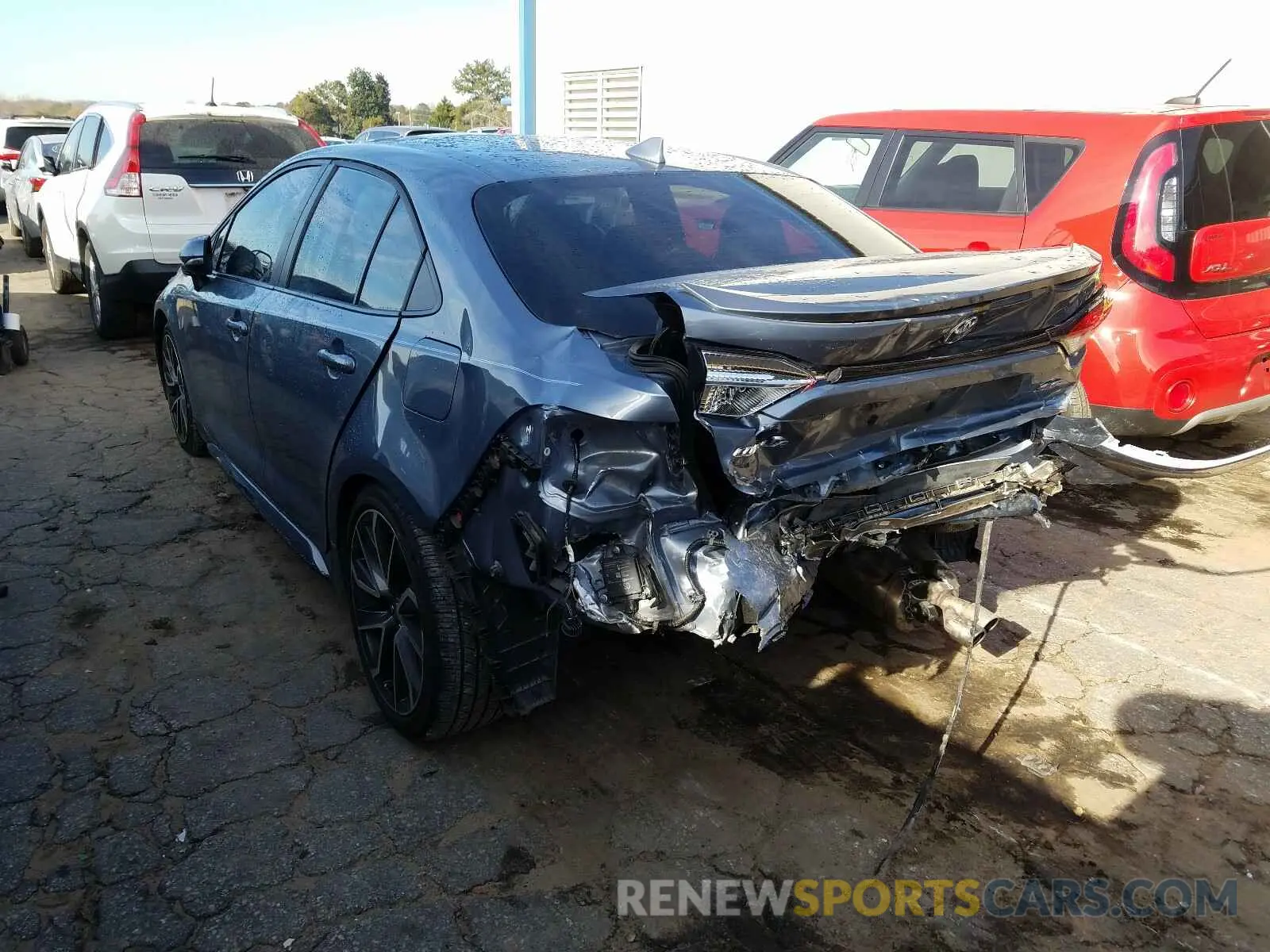 3 Photograph of a damaged car 5YFP4RCE4LP019305 TOYOTA COROLLA 2020