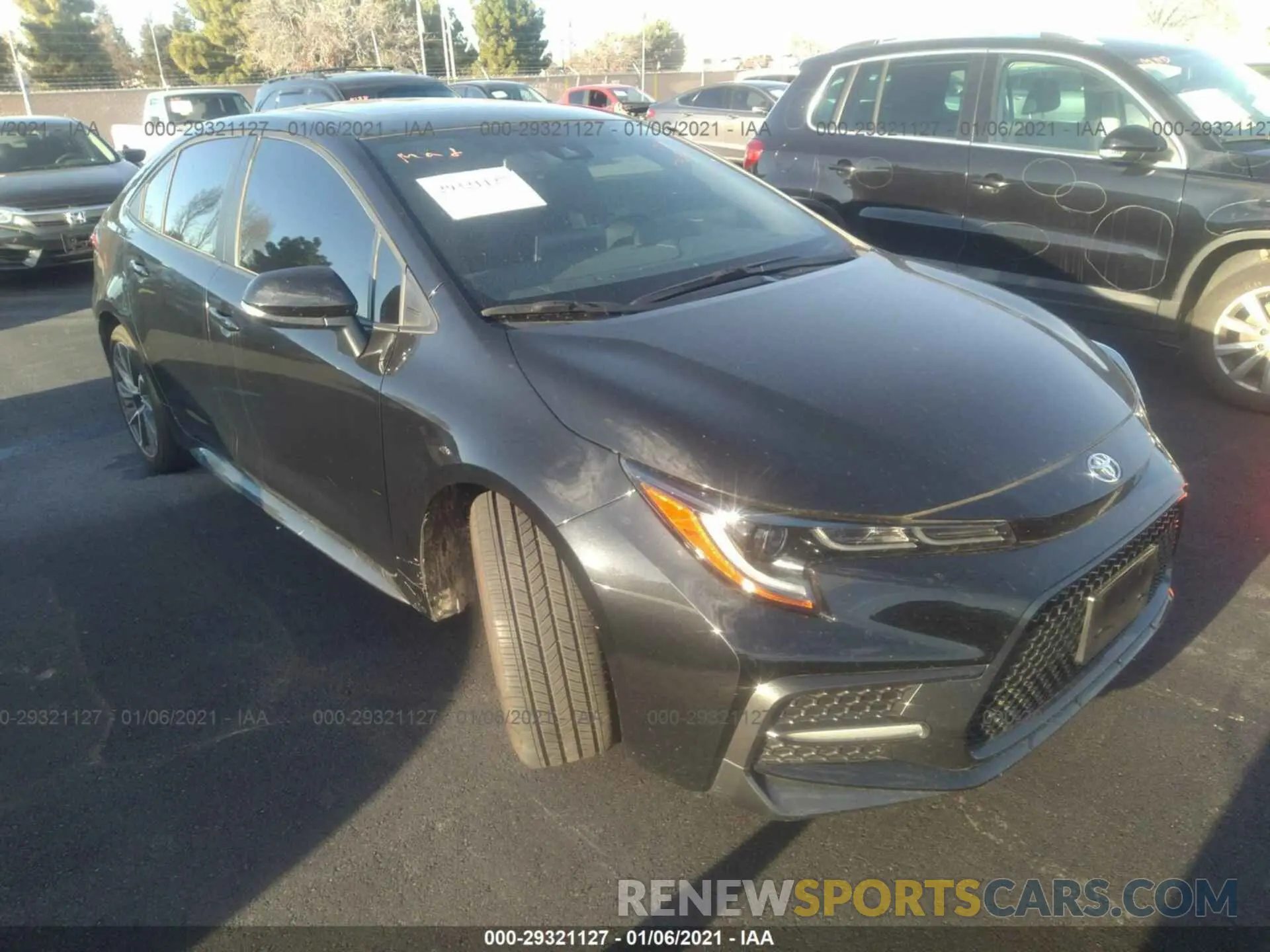 1 Photograph of a damaged car 5YFP4RCE4LP034998 TOYOTA COROLLA 2020