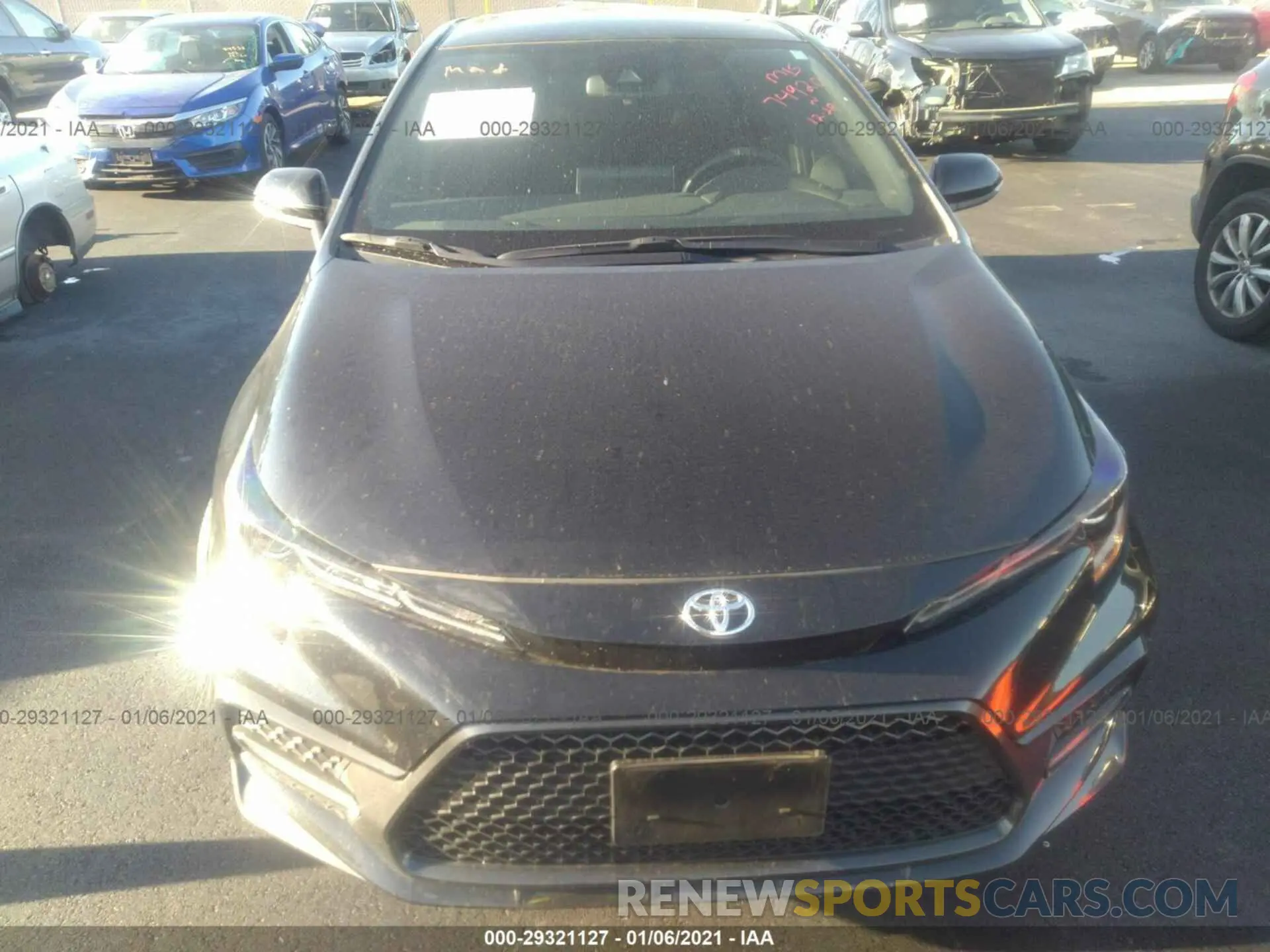 6 Photograph of a damaged car 5YFP4RCE4LP034998 TOYOTA COROLLA 2020