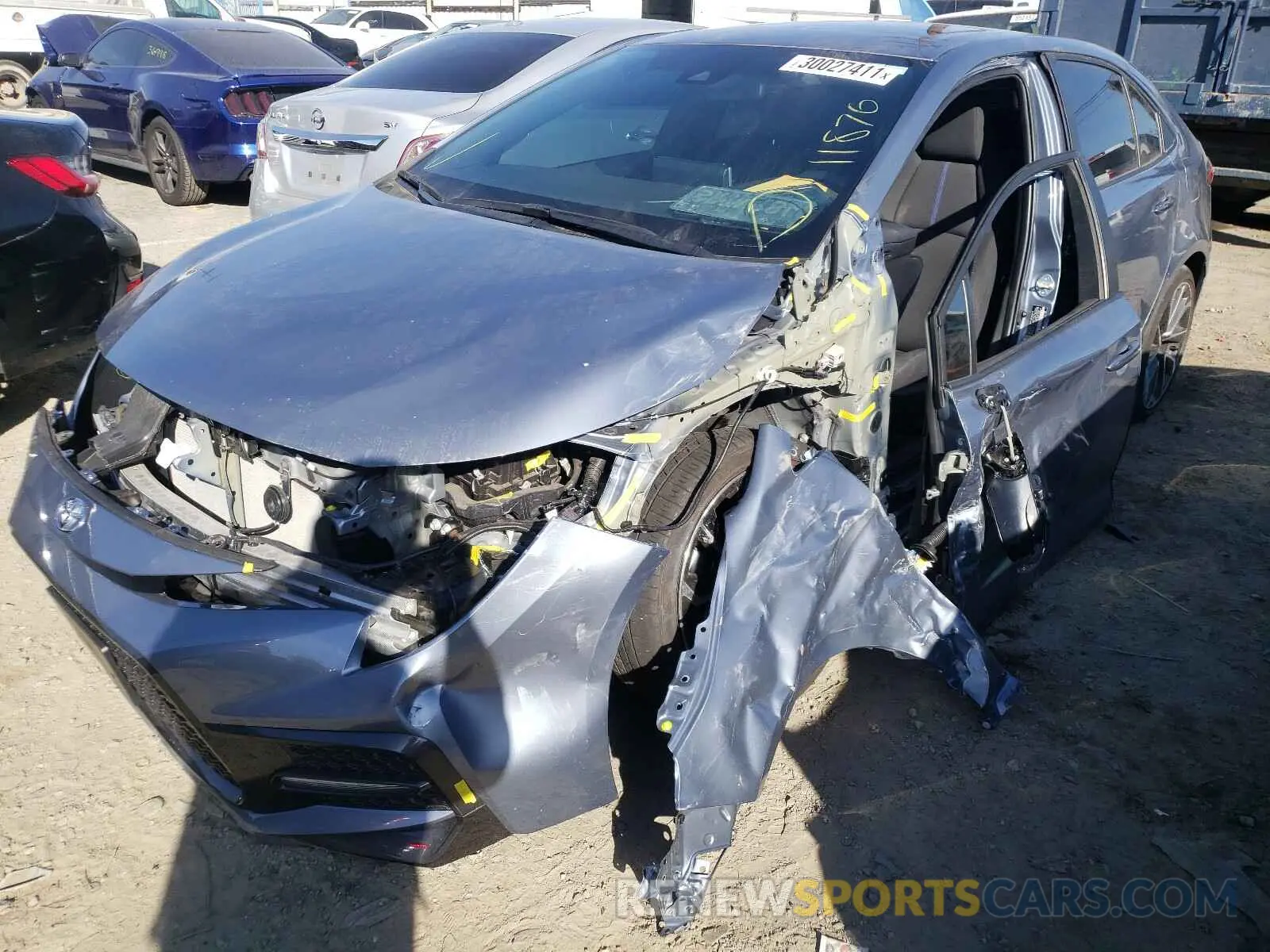 9 Photograph of a damaged car 5YFP4RCE4LP052305 TOYOTA COROLLA 2020