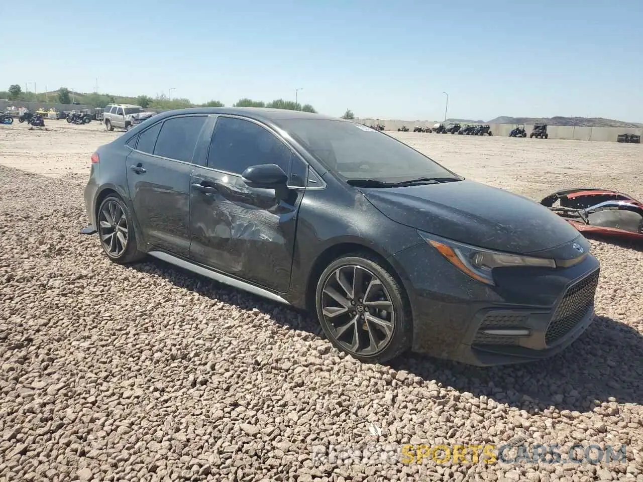 4 Photograph of a damaged car 5YFP4RCE5LP046500 TOYOTA COROLLA 2020