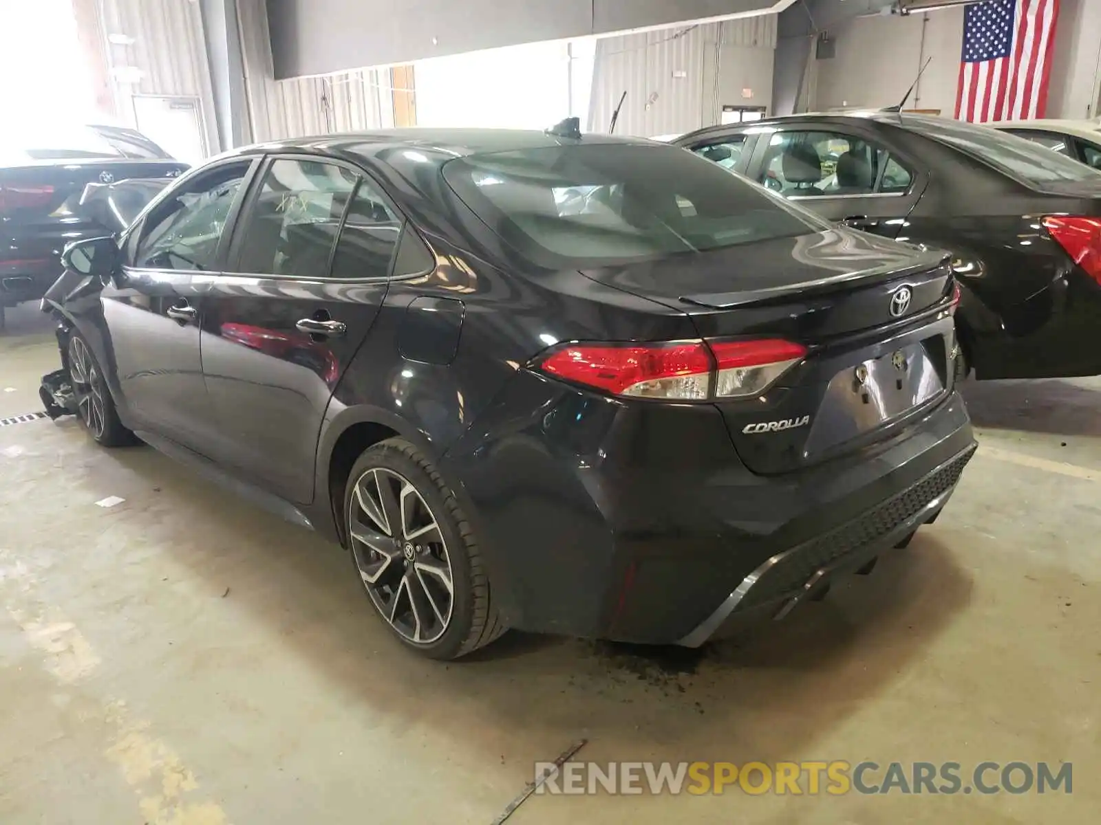 3 Photograph of a damaged car 5YFP4RCE6LP013070 TOYOTA COROLLA 2020