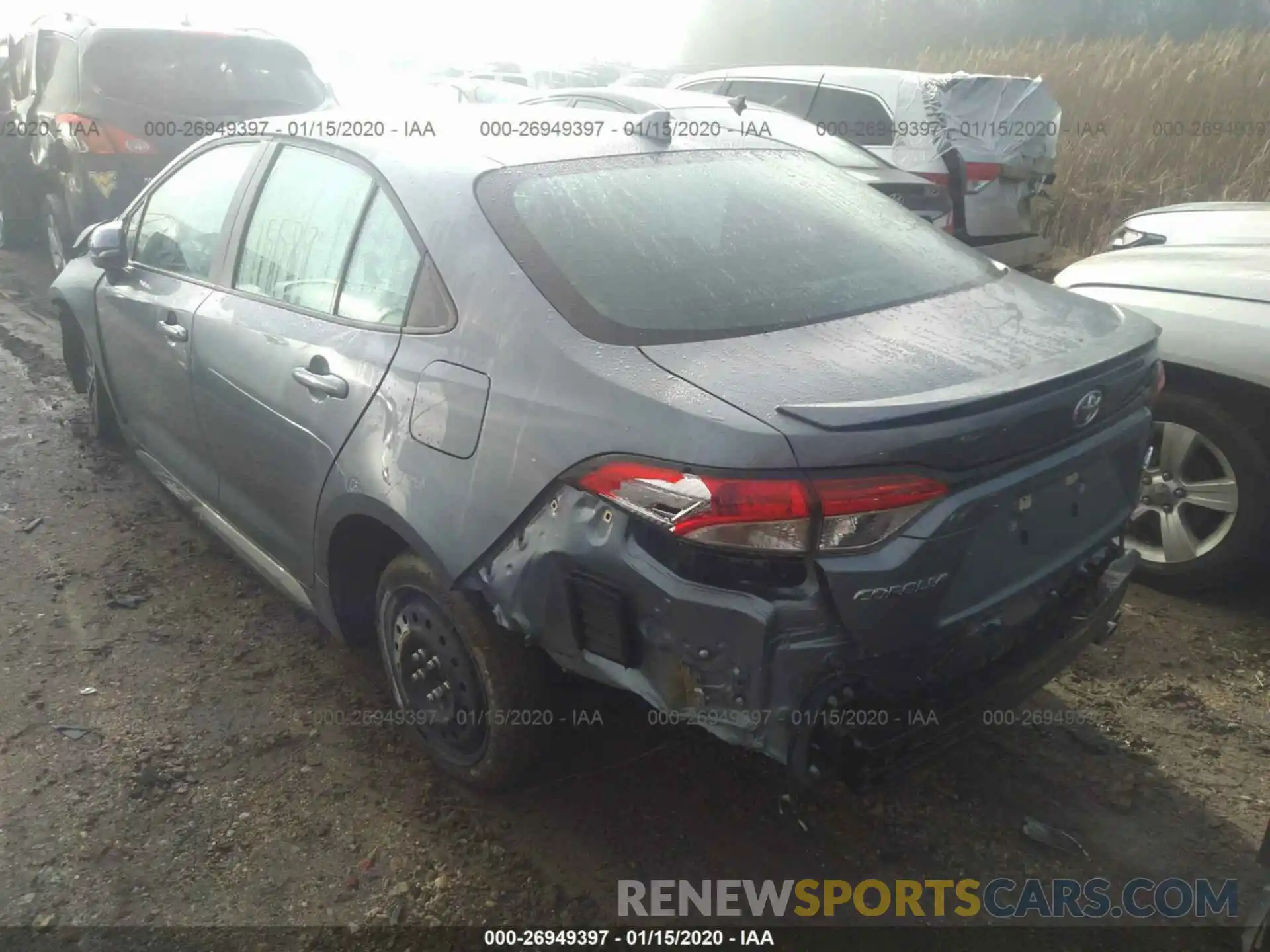 3 Photograph of a damaged car 5YFP4RCE6LP015188 TOYOTA COROLLA 2020