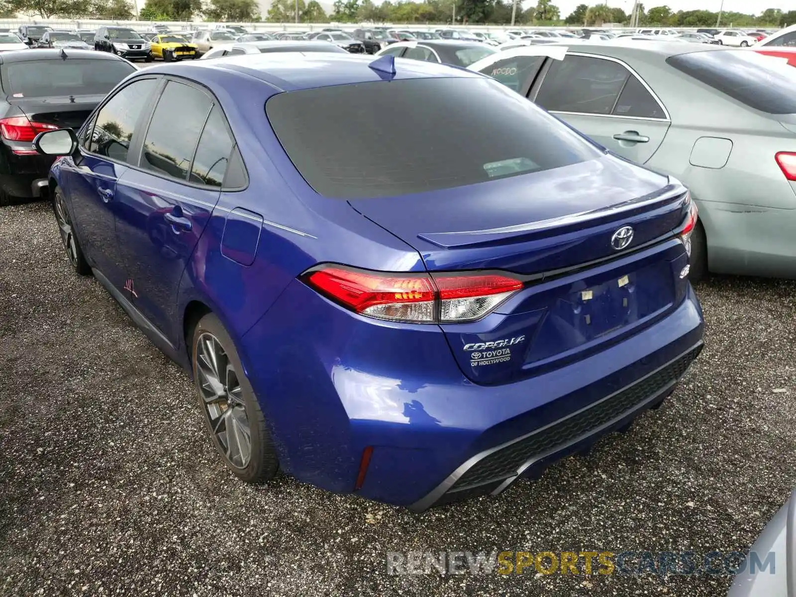 3 Photograph of a damaged car 5YFP4RCE6LP023128 TOYOTA COROLLA 2020