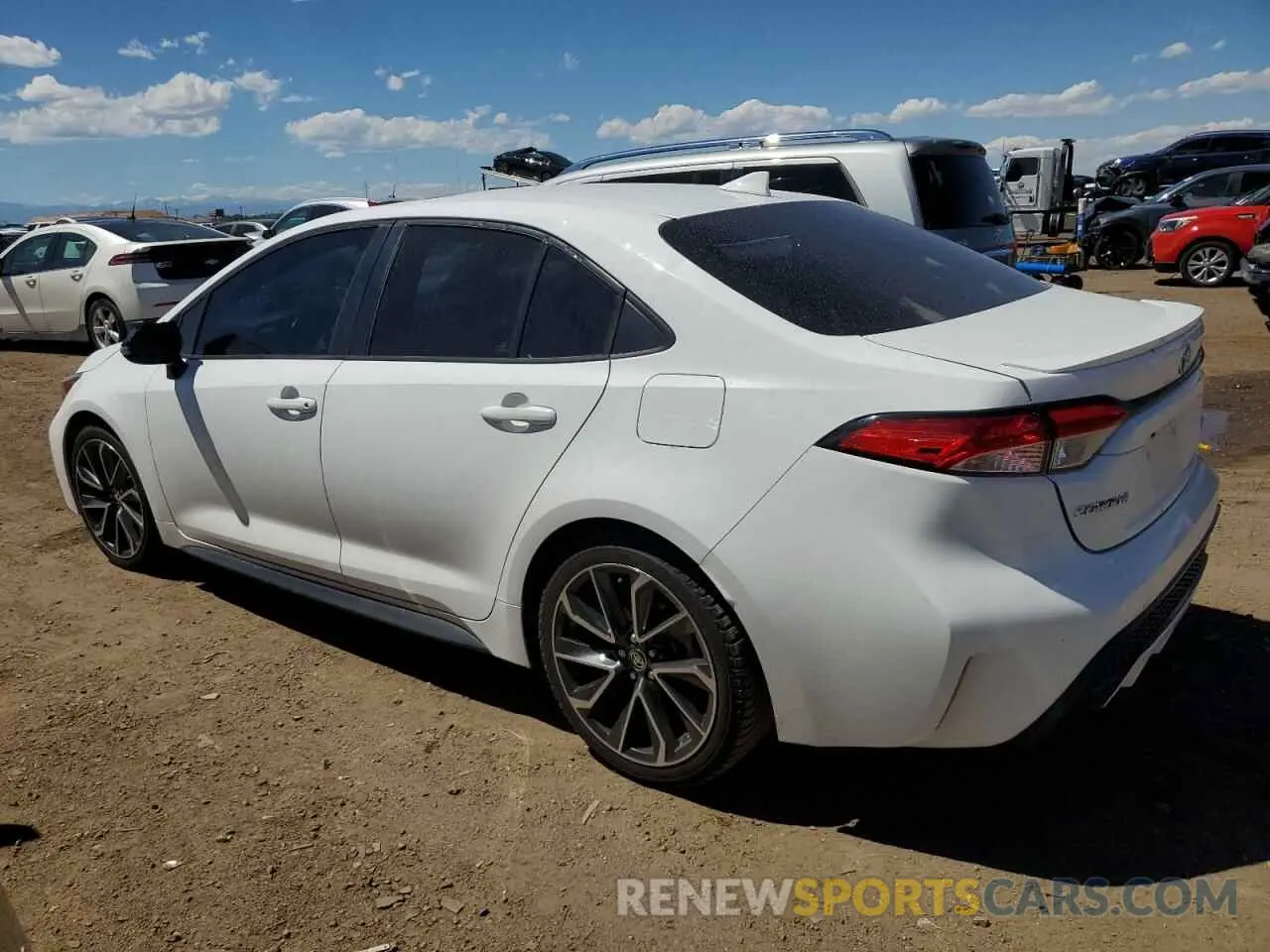 2 Photograph of a damaged car 5YFP4RCE7LP002711 TOYOTA COROLLA 2020