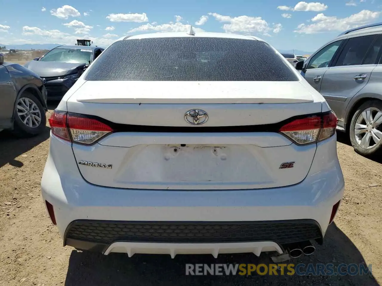 6 Photograph of a damaged car 5YFP4RCE7LP002711 TOYOTA COROLLA 2020