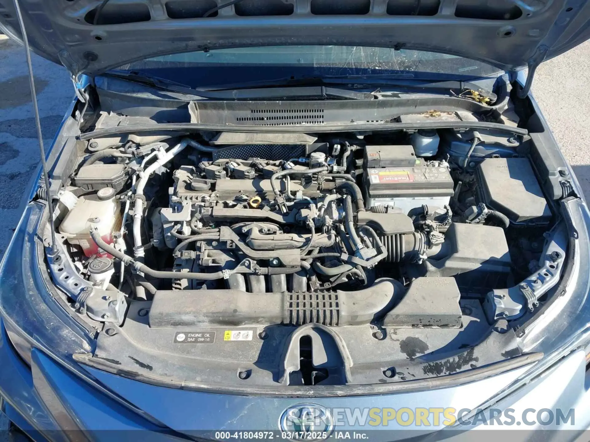 10 Photograph of a damaged car 5YFP4RCE7LP015507 TOYOTA COROLLA 2020