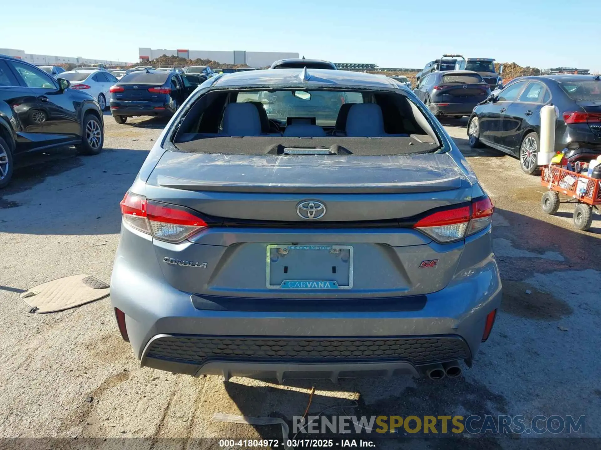 16 Photograph of a damaged car 5YFP4RCE7LP015507 TOYOTA COROLLA 2020