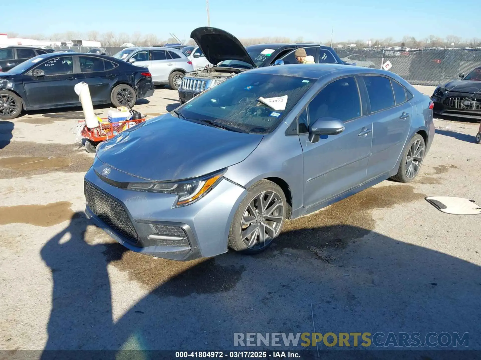 2 Photograph of a damaged car 5YFP4RCE7LP015507 TOYOTA COROLLA 2020