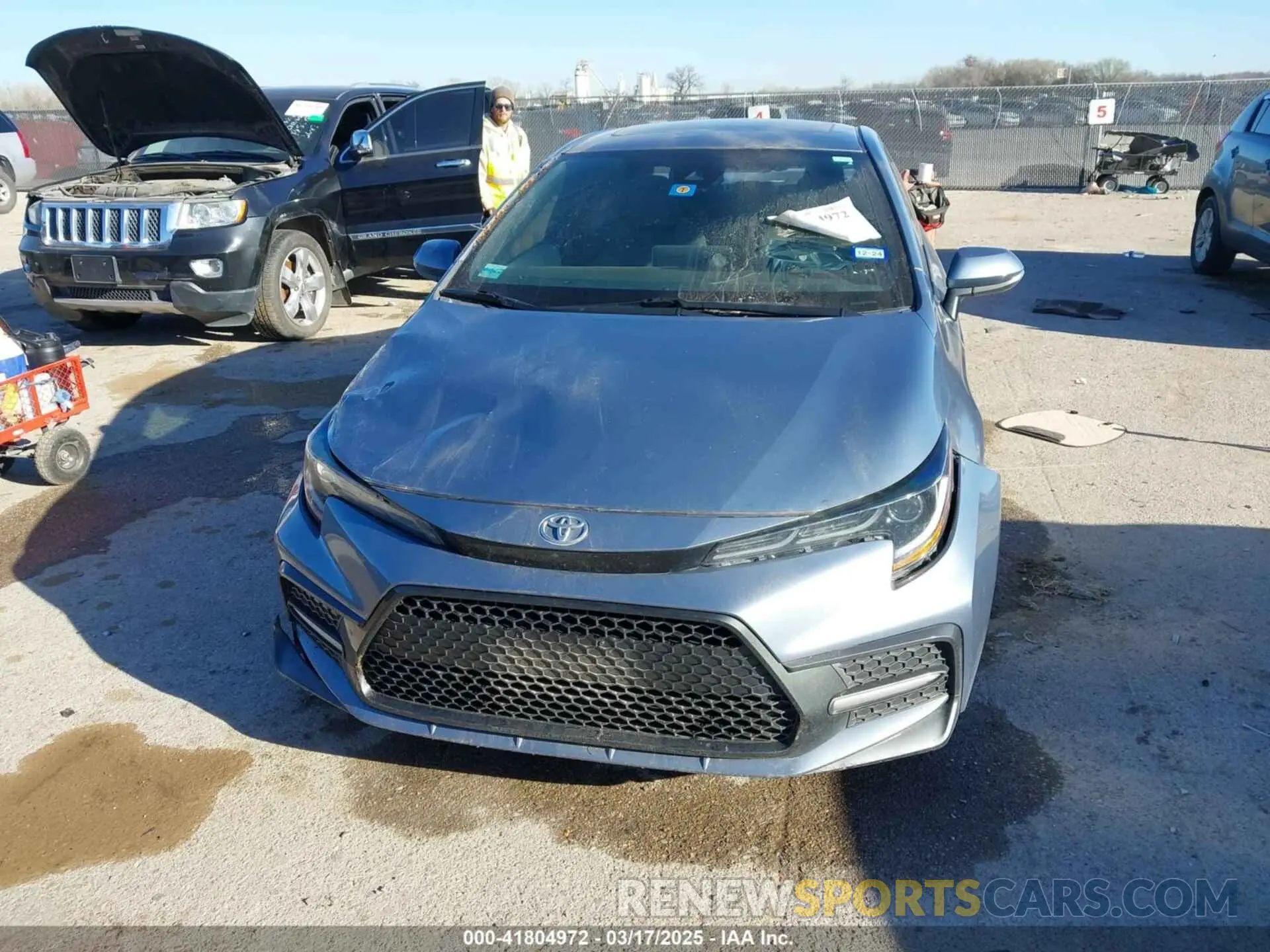 6 Photograph of a damaged car 5YFP4RCE7LP015507 TOYOTA COROLLA 2020
