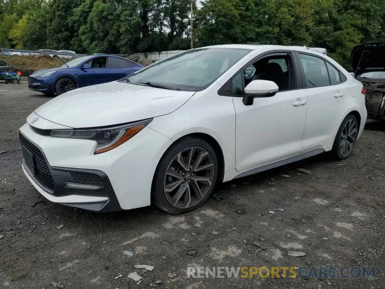1 Photograph of a damaged car 5YFP4RCE7LP016043 TOYOTA COROLLA 2020