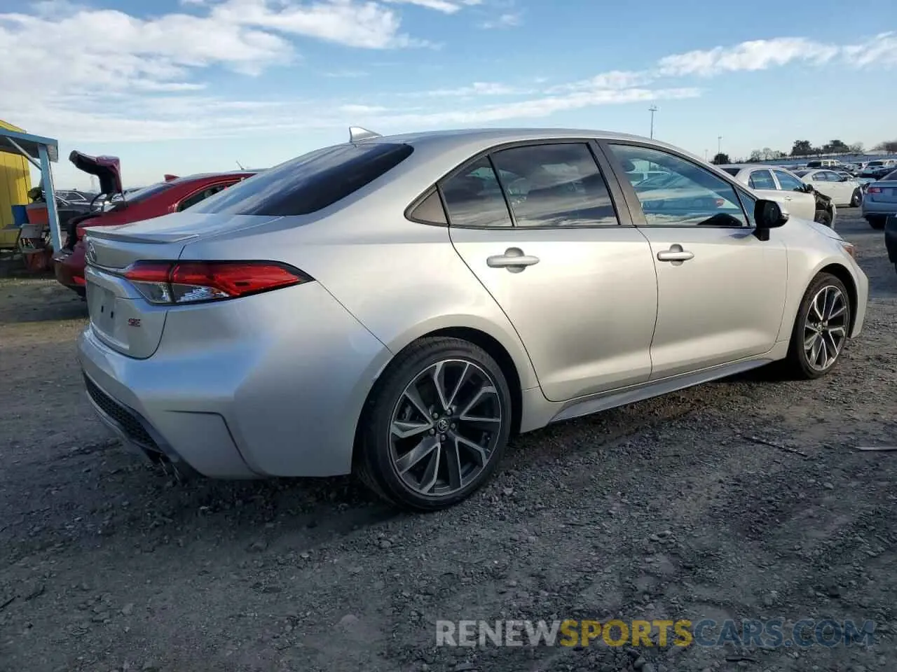 3 Photograph of a damaged car 5YFP4RCE7LP031190 TOYOTA COROLLA 2020