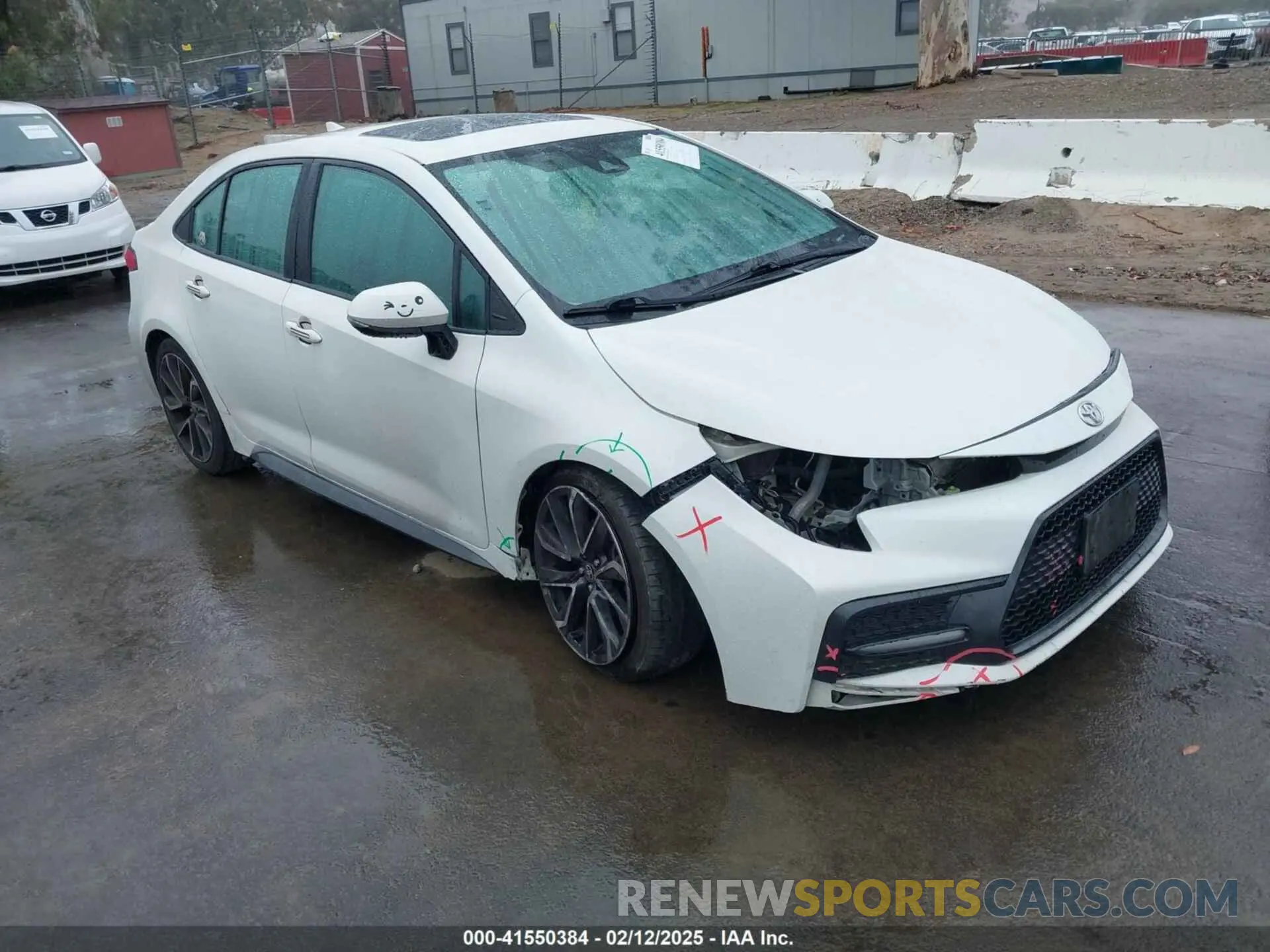 1 Photograph of a damaged car 5YFP4RCE7LP041525 TOYOTA COROLLA 2020