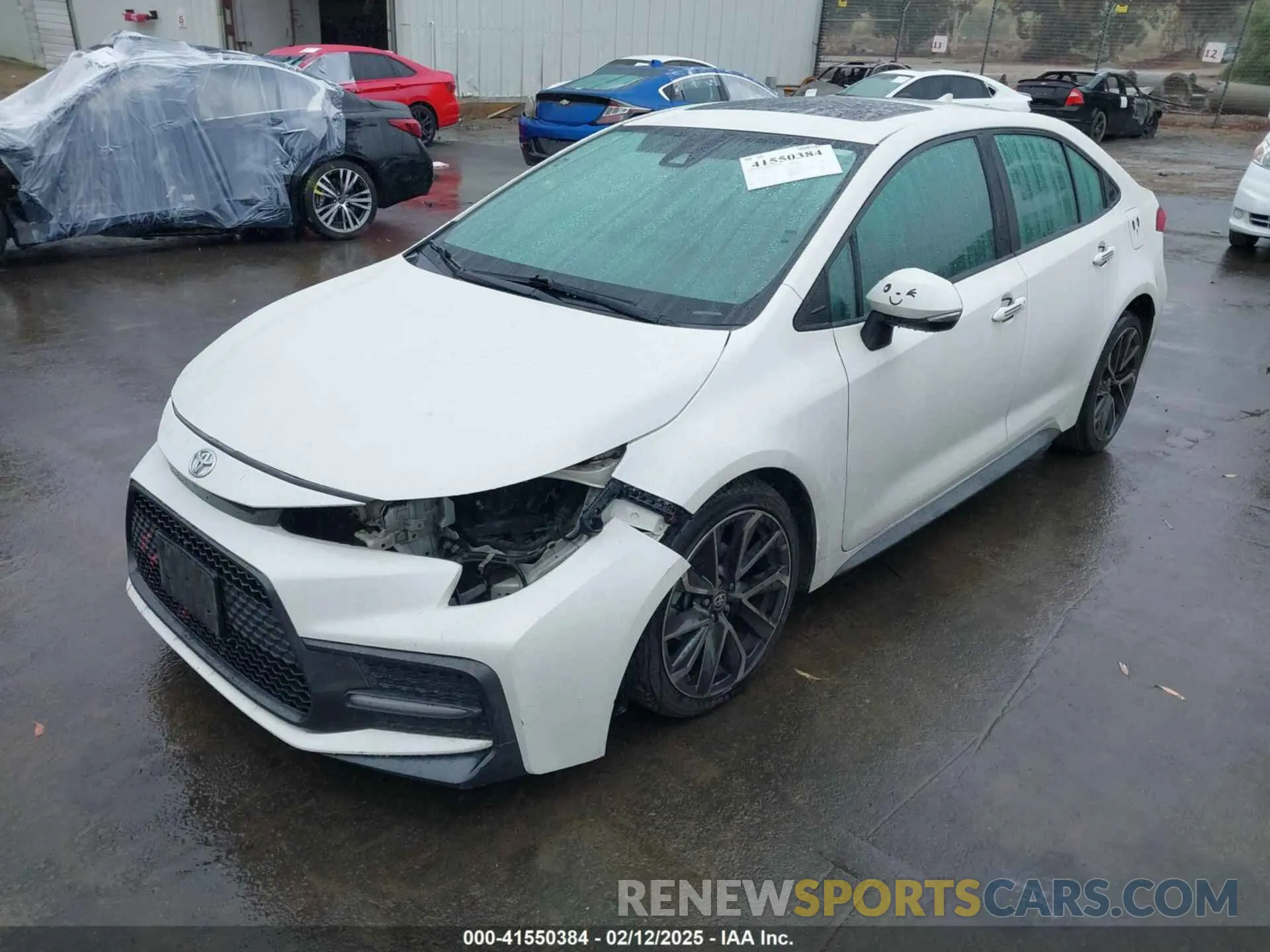 2 Photograph of a damaged car 5YFP4RCE7LP041525 TOYOTA COROLLA 2020