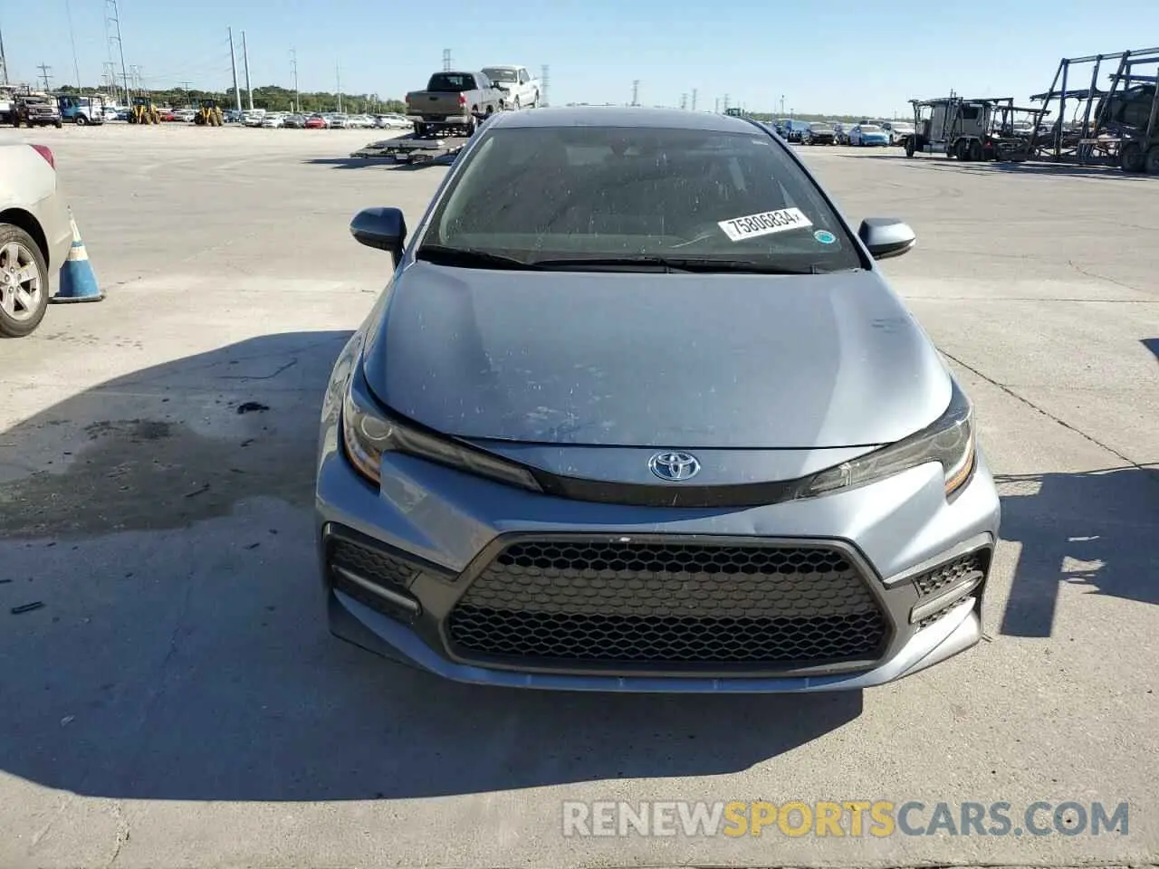 5 Photograph of a damaged car 5YFP4RCE7LP055022 TOYOTA COROLLA 2020