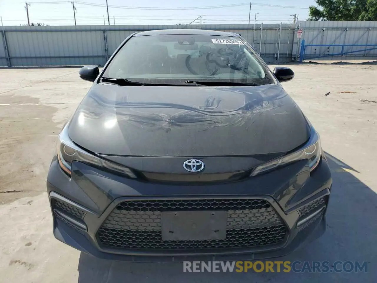 5 Photograph of a damaged car 5YFP4RCE8LP008520 TOYOTA COROLLA 2020