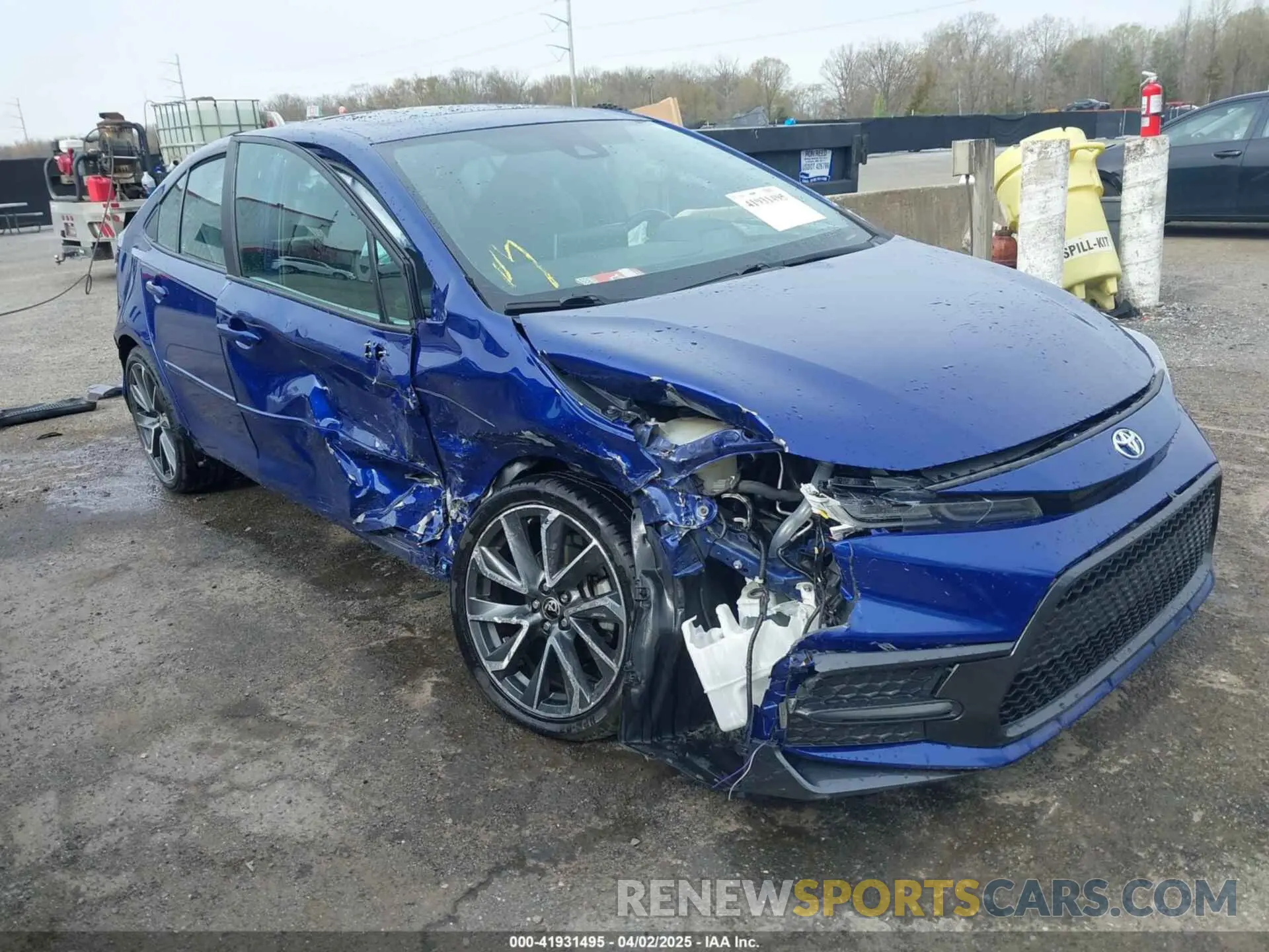 1 Photograph of a damaged car 5YFP4RCE9LP023589 TOYOTA COROLLA 2020