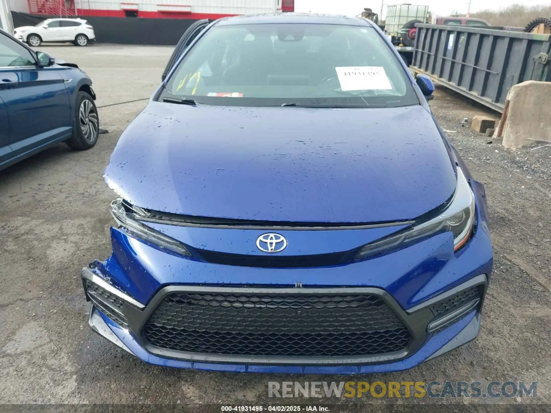 12 Photograph of a damaged car 5YFP4RCE9LP023589 TOYOTA COROLLA 2020