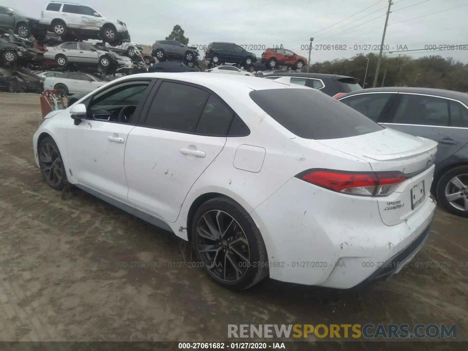 3 Photograph of a damaged car 5YFP4RCE9LP036312 TOYOTA COROLLA 2020