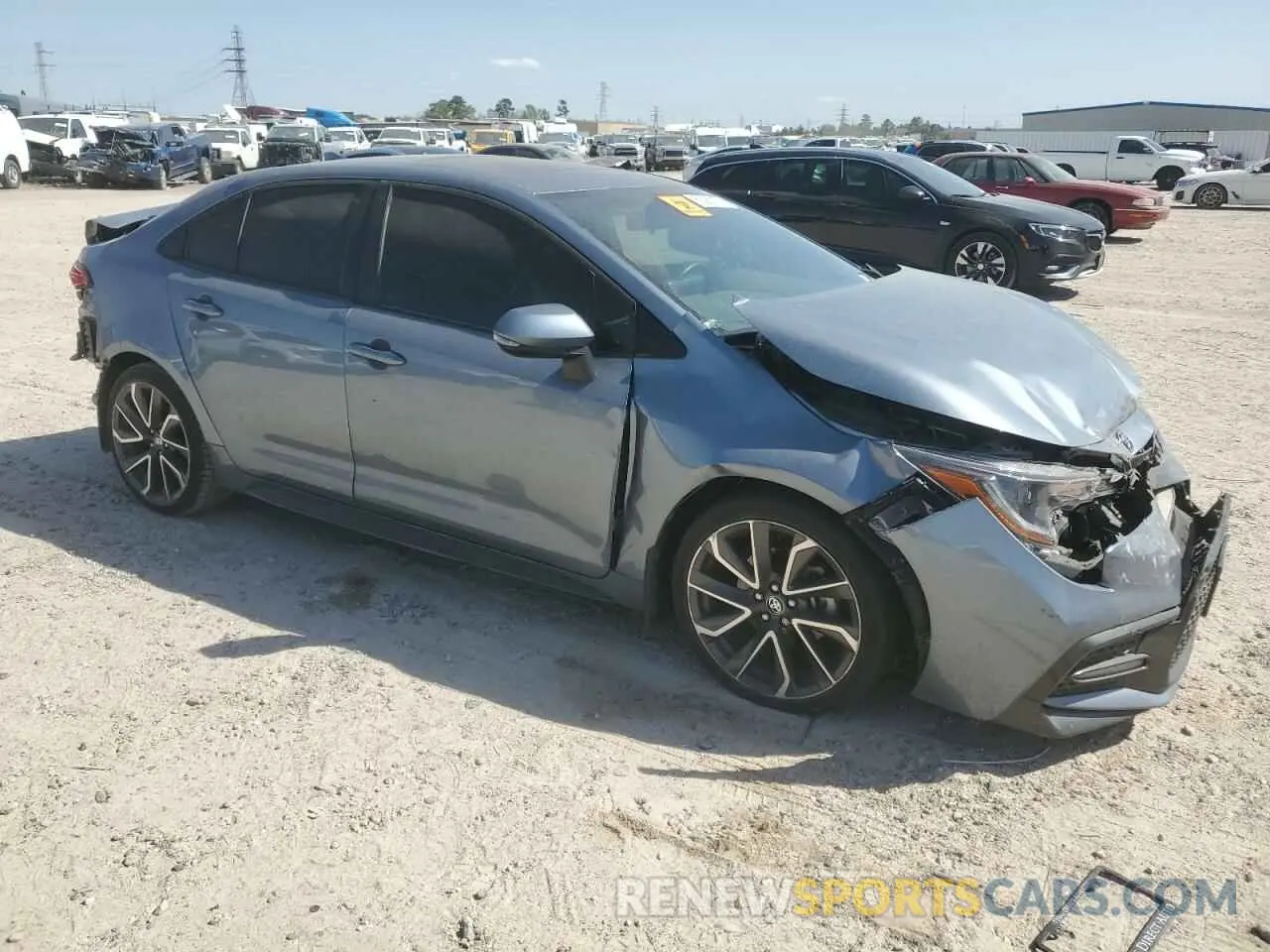 4 Photograph of a damaged car 5YFP4RCEXLP010432 TOYOTA COROLLA 2020