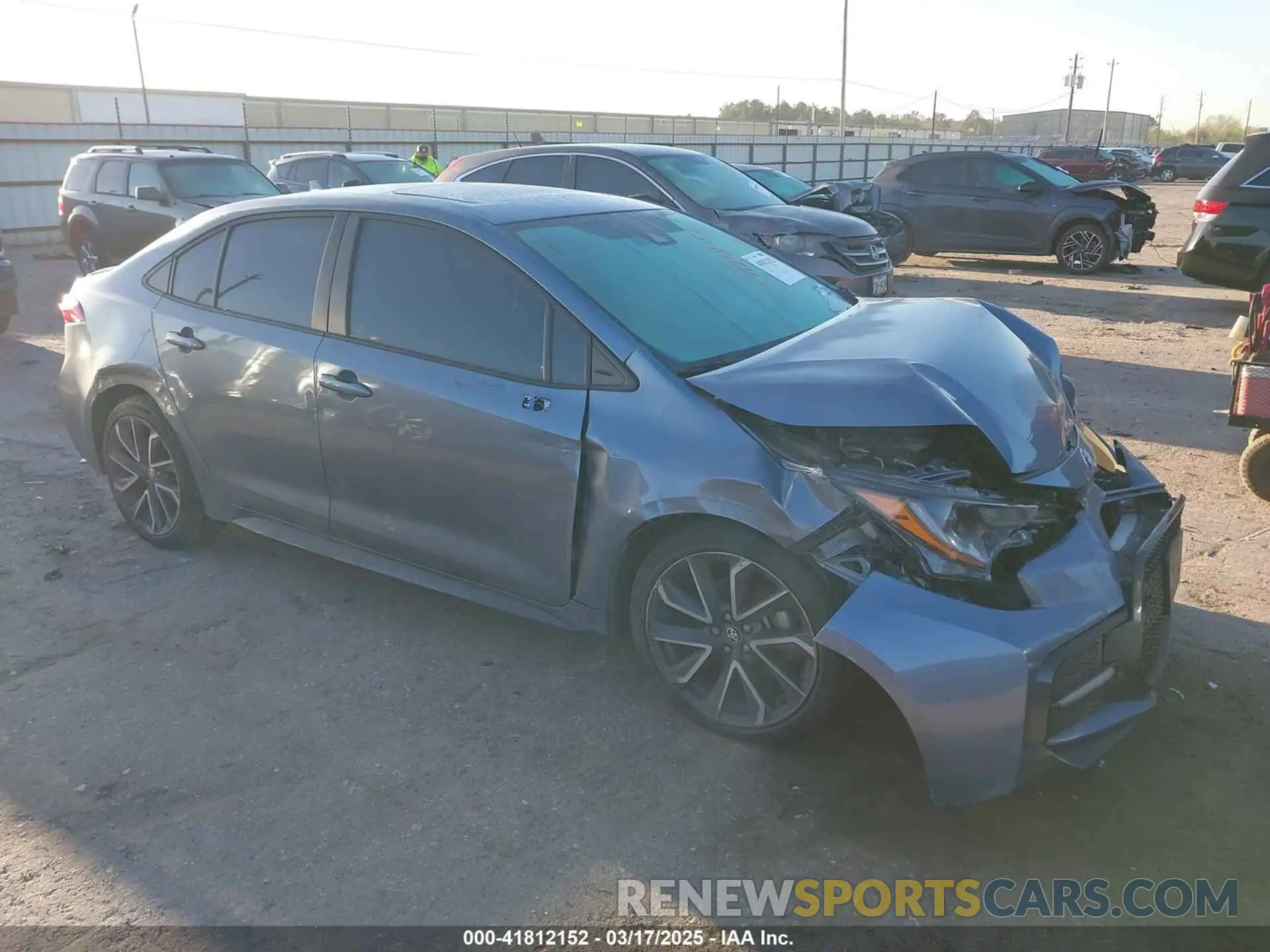 1 Photograph of a damaged car 5YFP4RCEXLP014867 TOYOTA COROLLA 2020