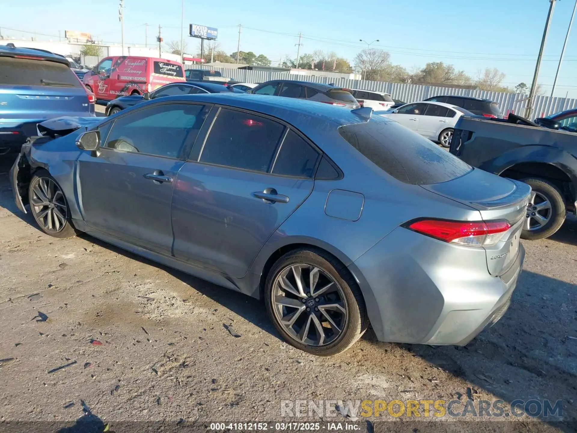 3 Photograph of a damaged car 5YFP4RCEXLP014867 TOYOTA COROLLA 2020