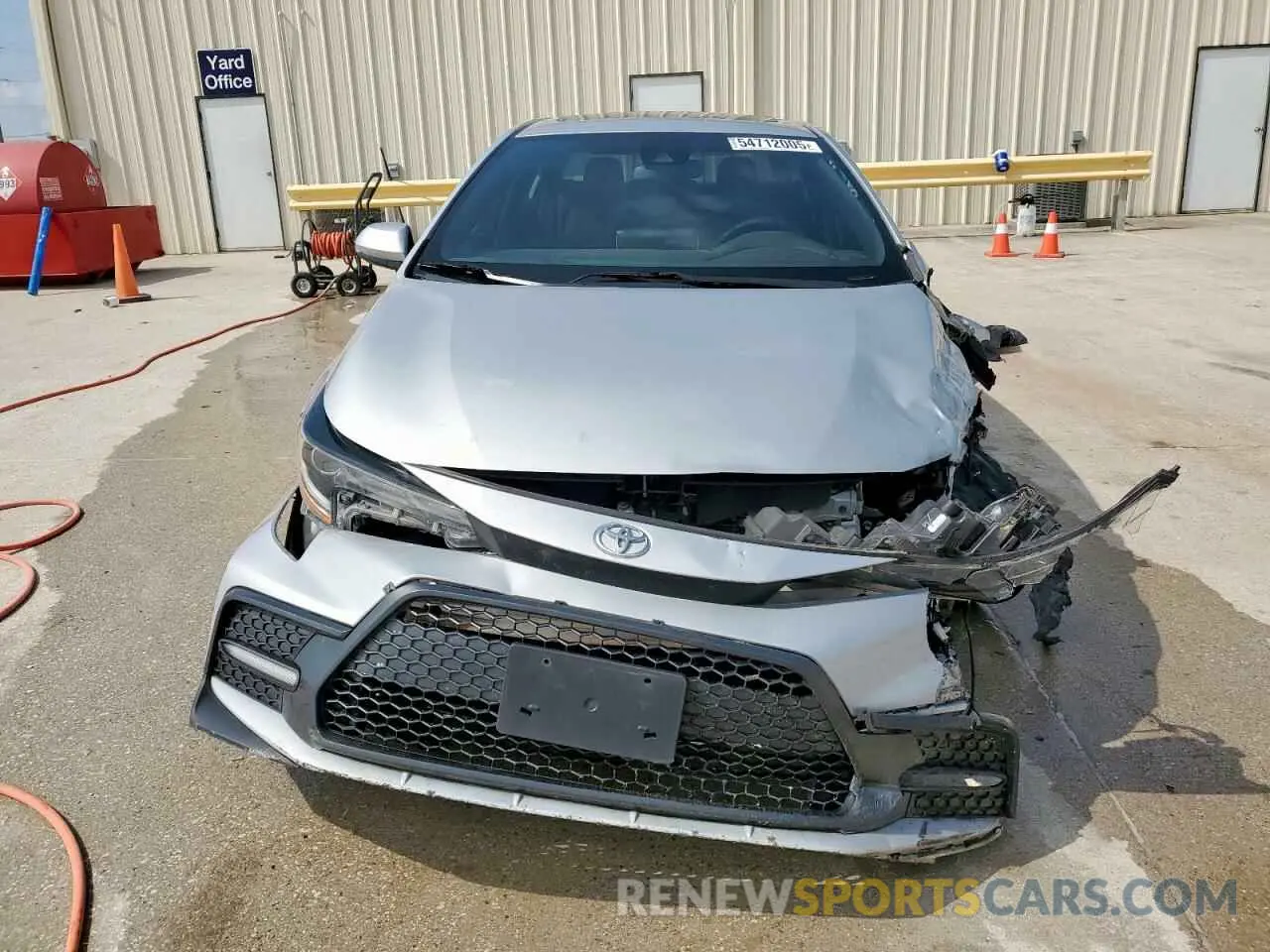 5 Photograph of a damaged car 5YFP4RCEXLP021916 TOYOTA COROLLA 2020