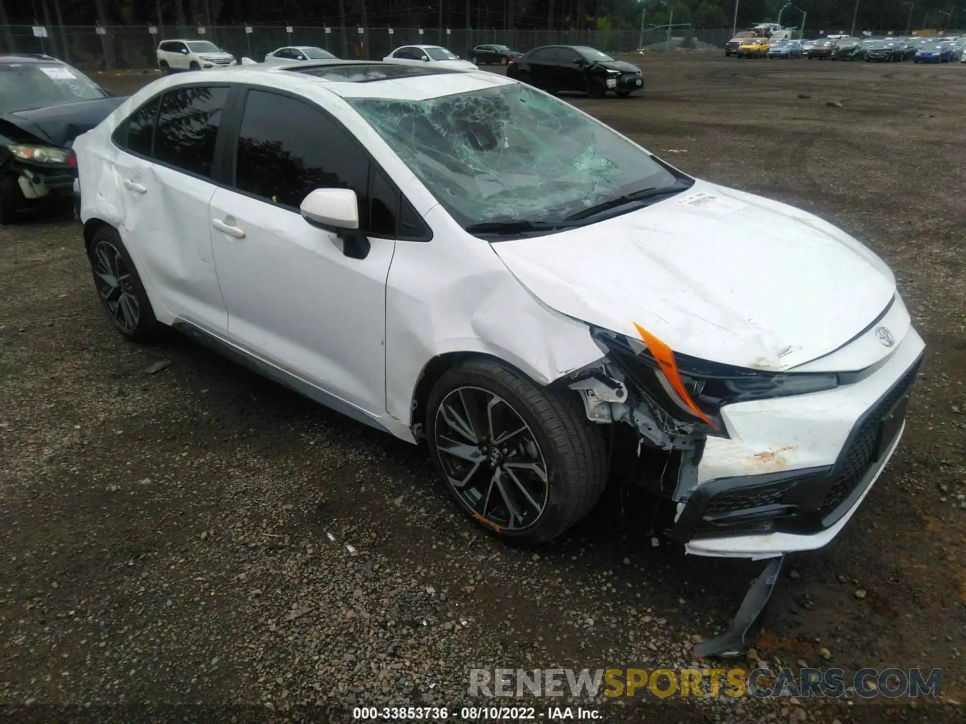 1 Photograph of a damaged car 5YFP4RCEXLP023987 TOYOTA COROLLA 2020