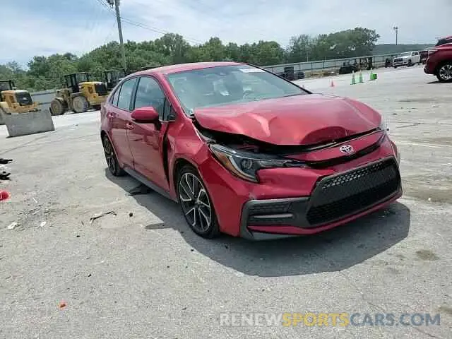 11 Photograph of a damaged car 5YFS4RCE0LP002267 TOYOTA COROLLA 2020